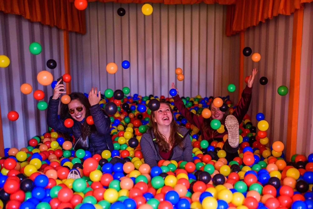 Ballenbakballen voor festival