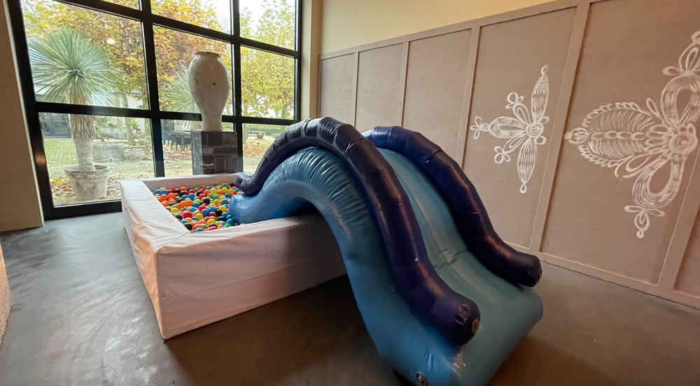 Schuim ballenbad
