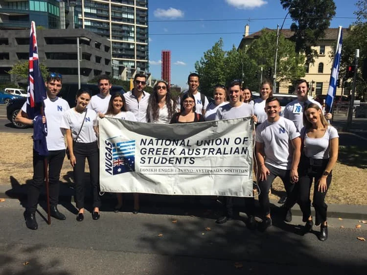 Greek National Day Parade - MARCH: Like every year, NUGAS will be participating in the annual Greek Independence Day Parade at the Shrine of Remembrance.