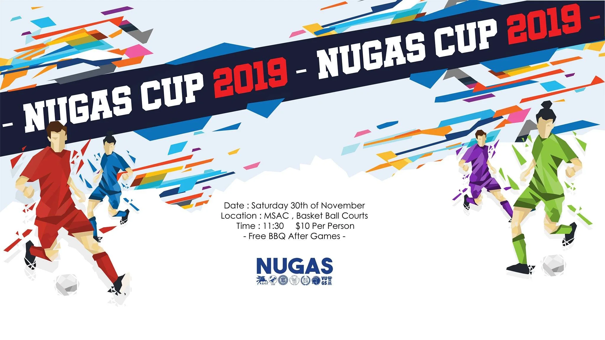 NUGAS Cup - NOVEMBER: MSAC x GOALS x SAUSAGES: that’s how we remember our last NUGAS CUP! Congrats VUGS on the success!