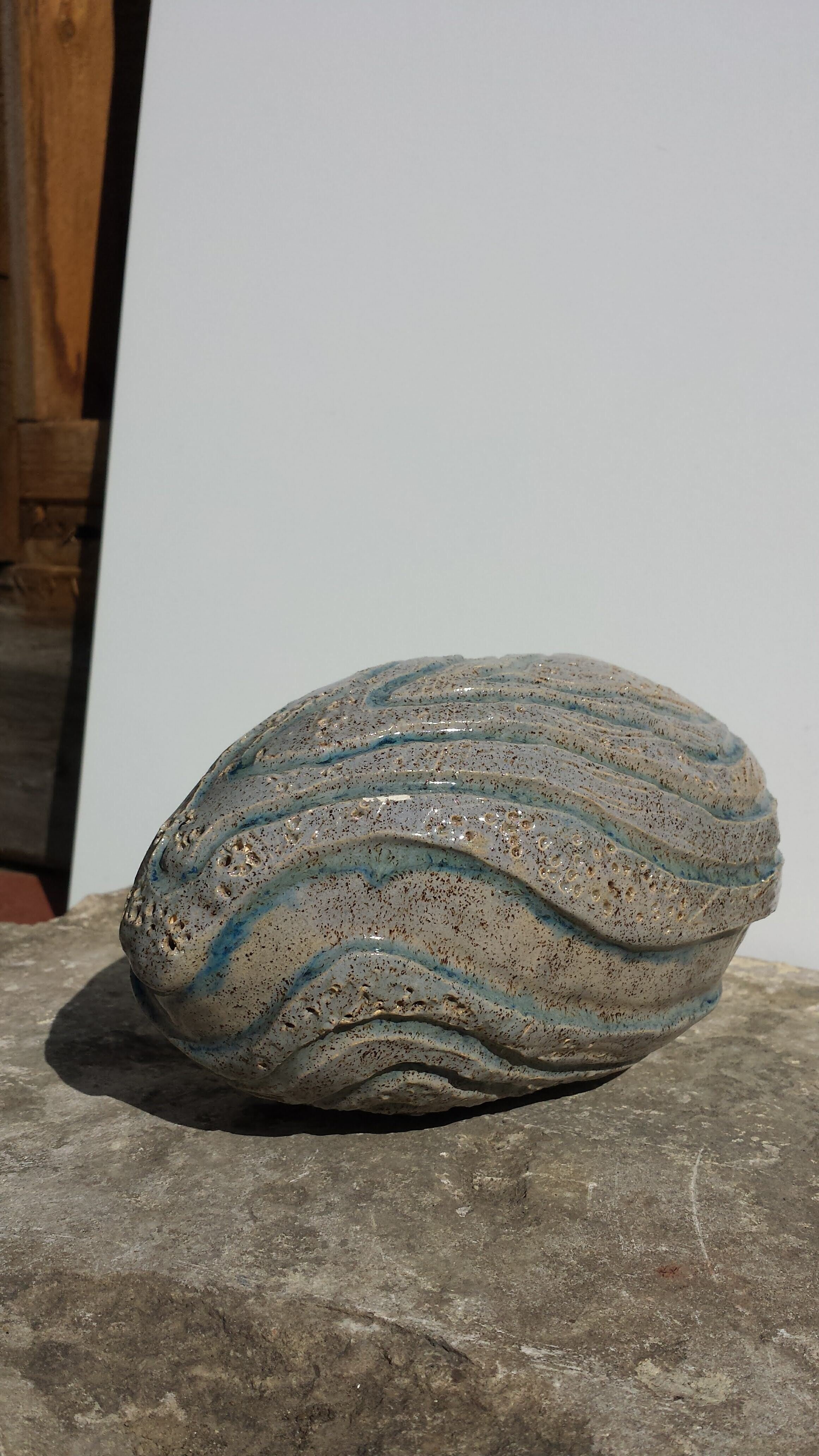 carved blue - pod series