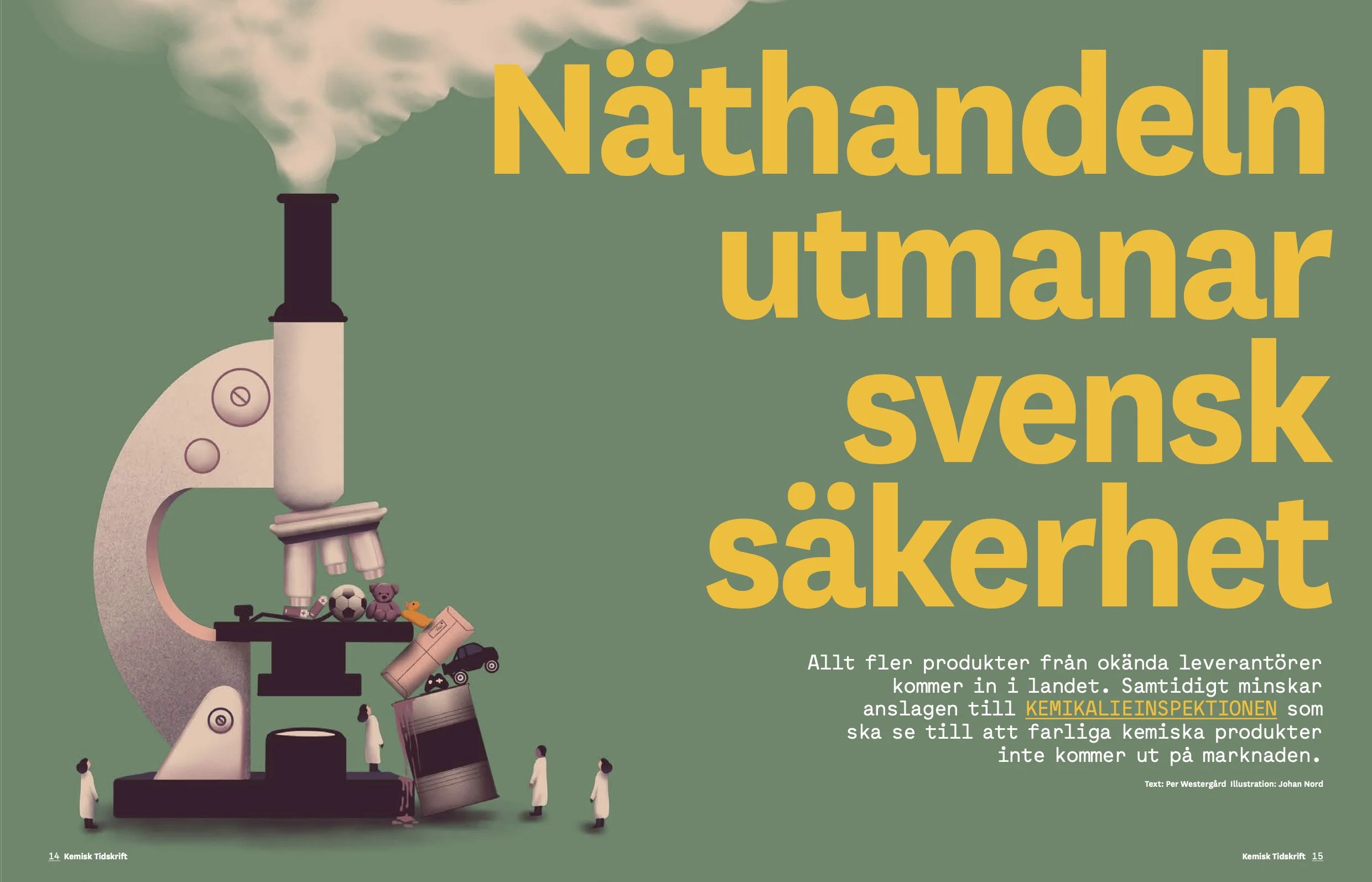 Internet shopping putting pressure on Swedens national security
