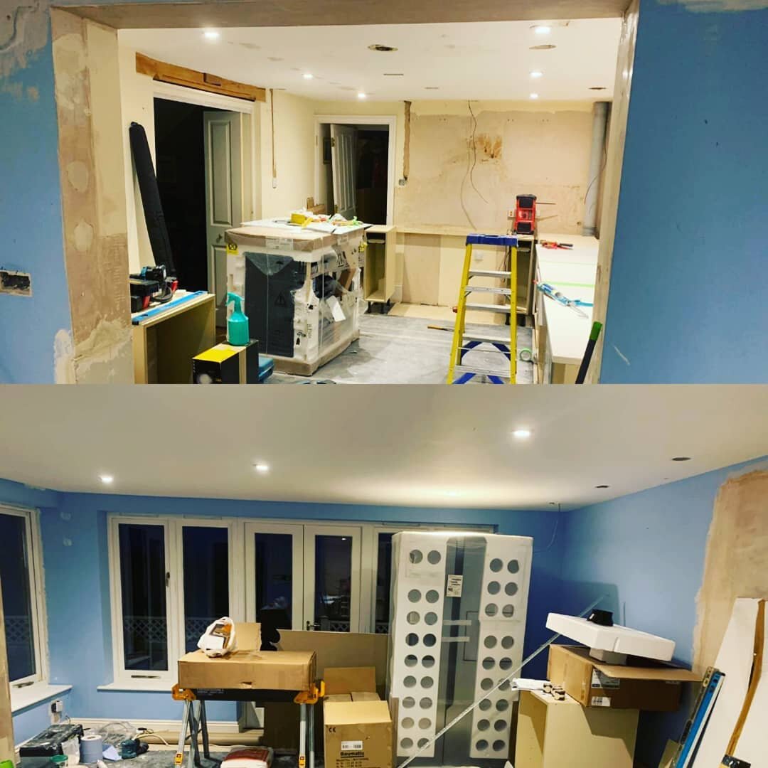 Let there be light... we do all sorts, from small electrical alterations in your home to full M&amp;E and renewable packages, domestic and commercial. large or small we do it all....... #eastgreenelectrical 
#eastgreenelectrical