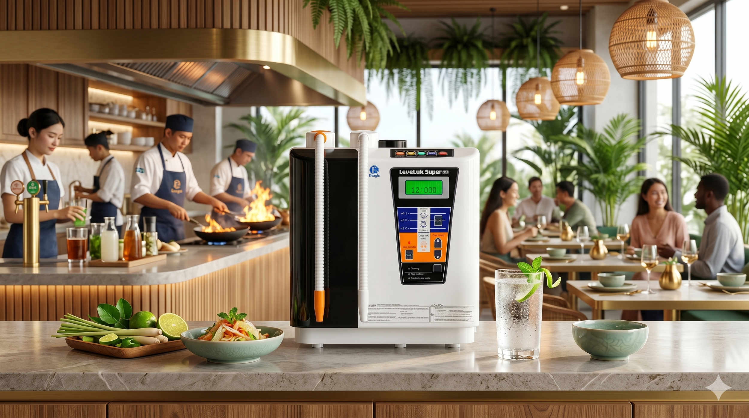 High-capacity Leveluk Super 501 Kangen Water Machine