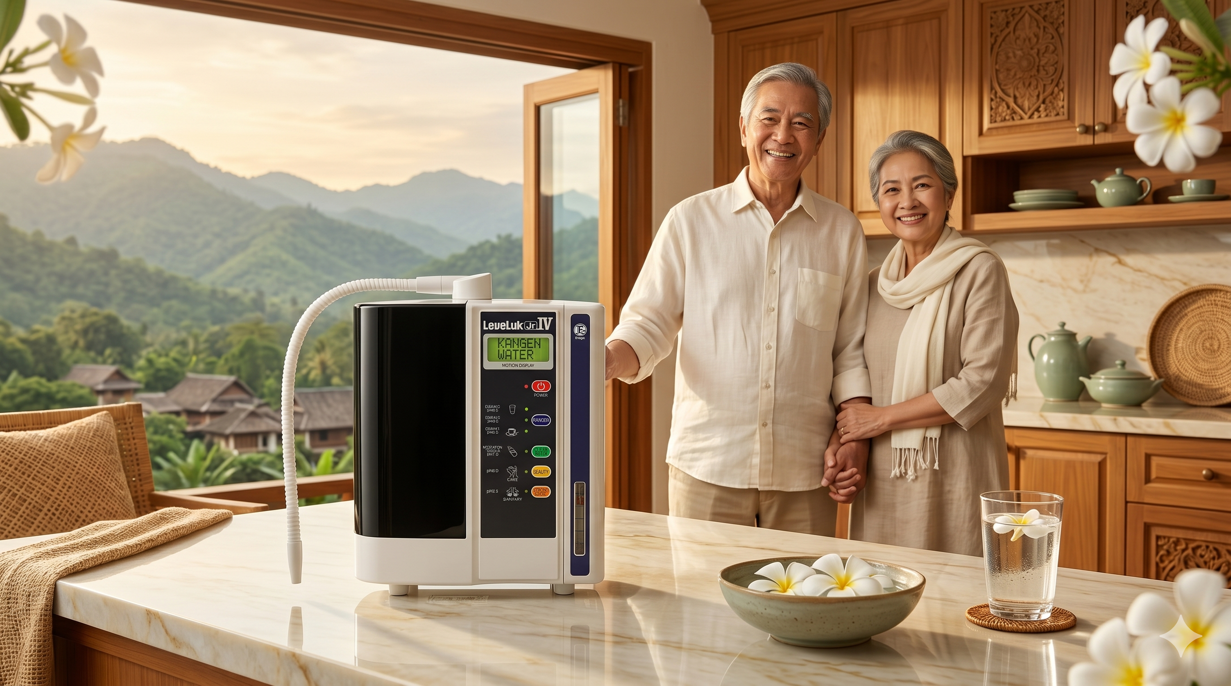 Compact Leveluk JRIV Enagic Water Machine