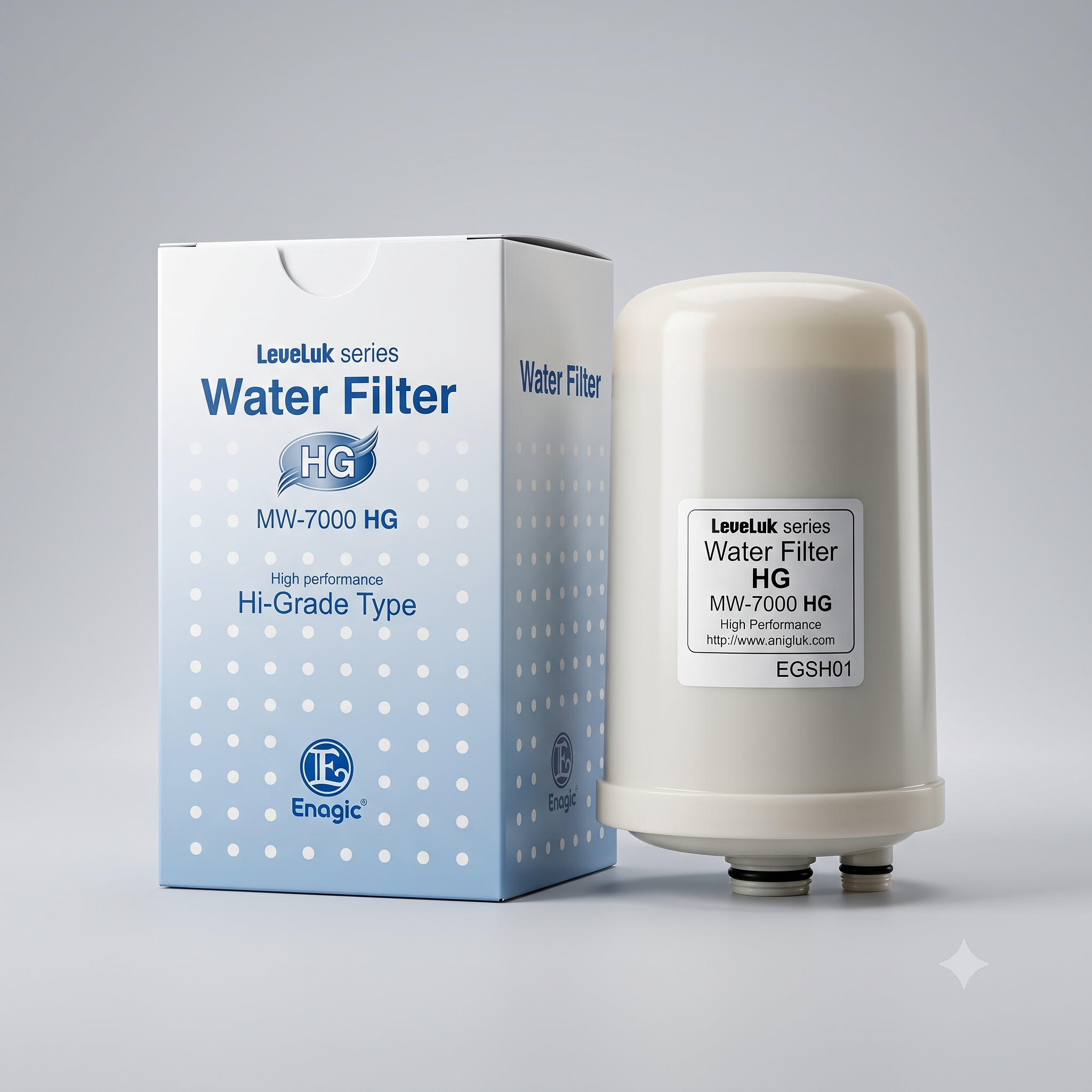 Enagic High Grade MW7000HG replacement water filter for older Kangen SD501 models