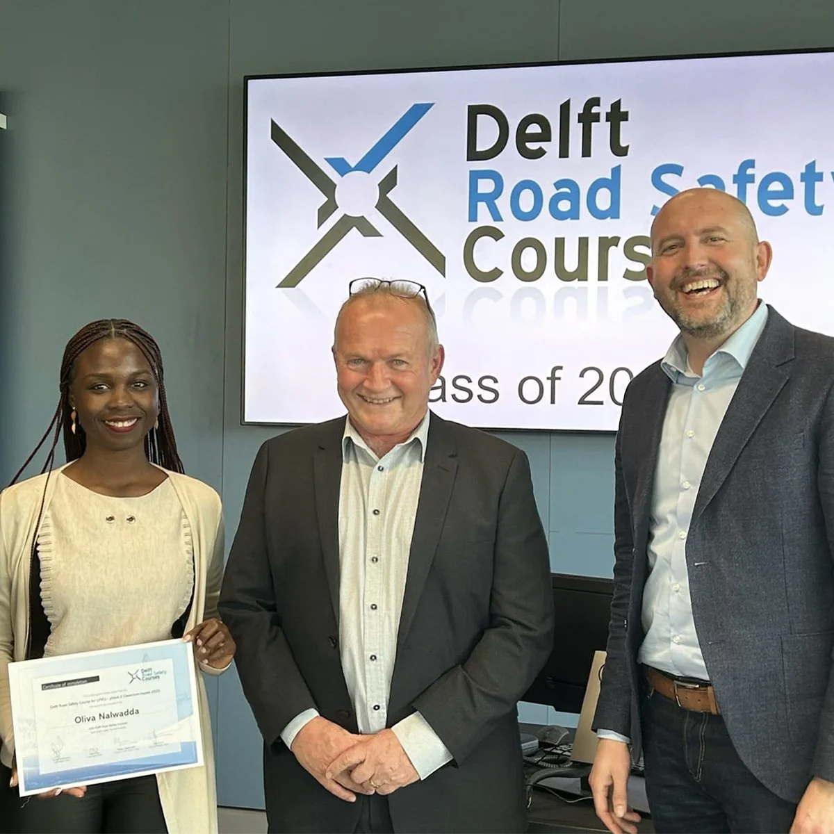 Delft Road Safety kicks off first face-to-face course since 2019
