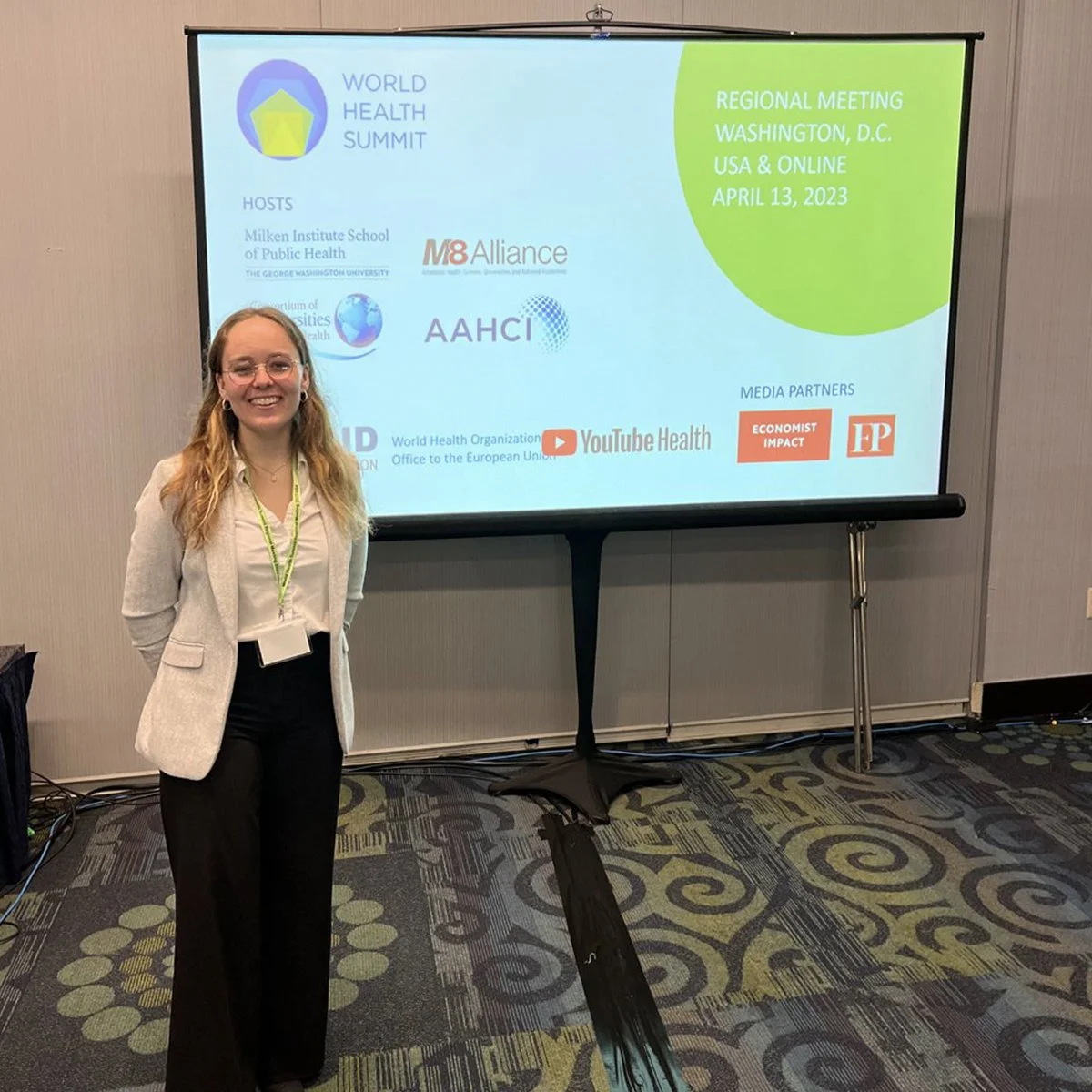 Youth take part in World Health Summit Regional Meeting 2023 