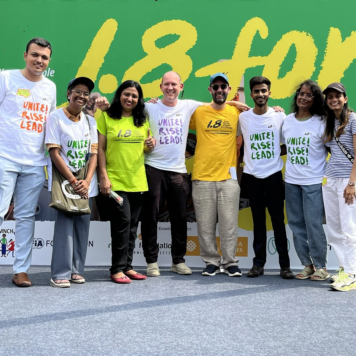 Spotlight: 1.8 Billion Young People for Change Campaign during Raahgiri Day