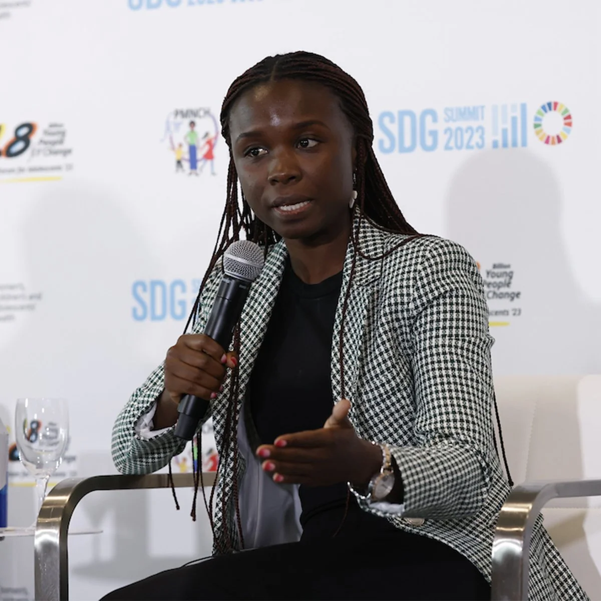 YLB Member Joins SDG Summit Panel on the 1.8 Billion Campaign