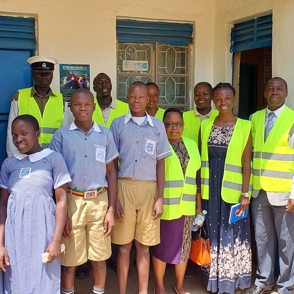 Uzima Ari leads "hotspot mappings" along streets of Mbala, Uganda