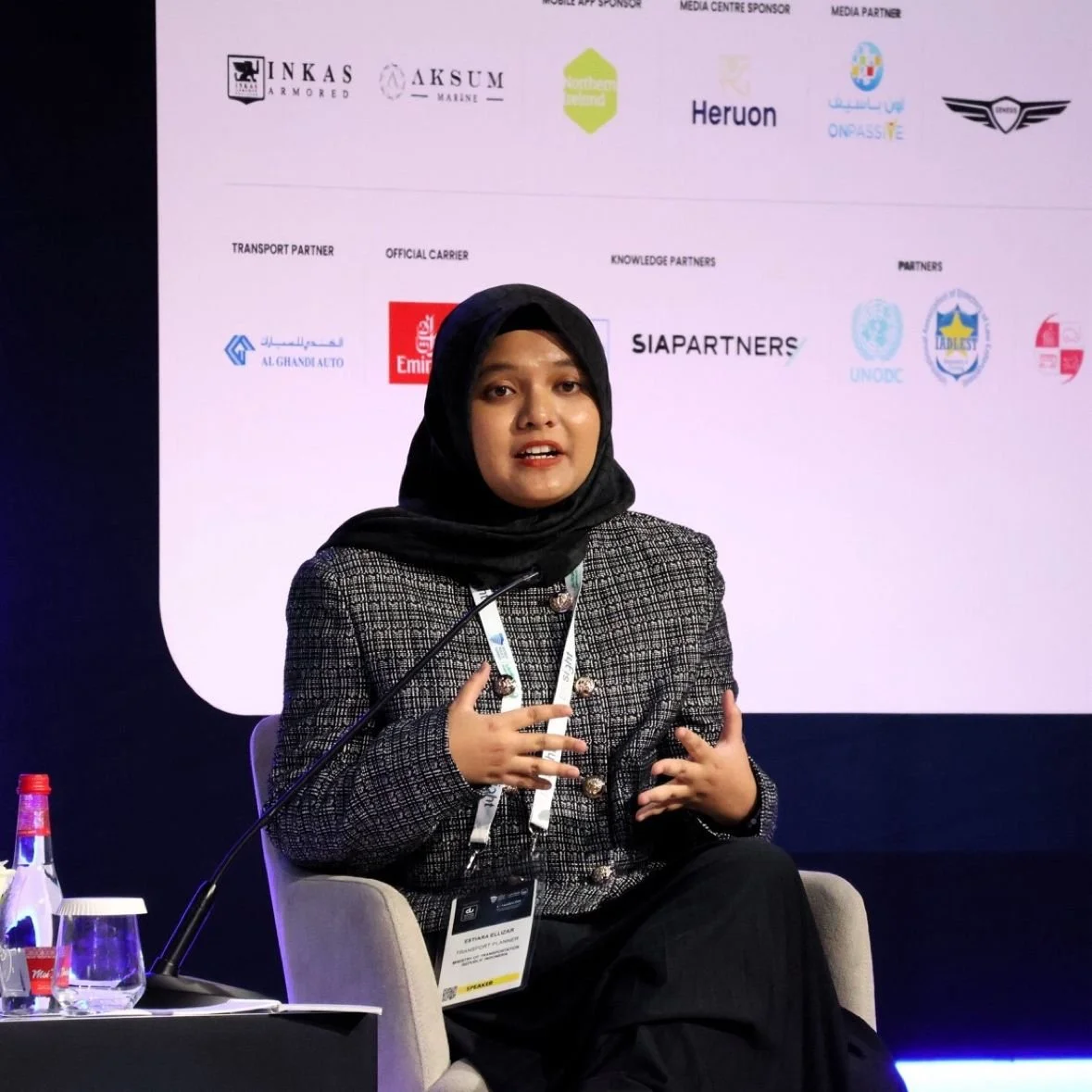 YLB member participates at World Police Summit 2024