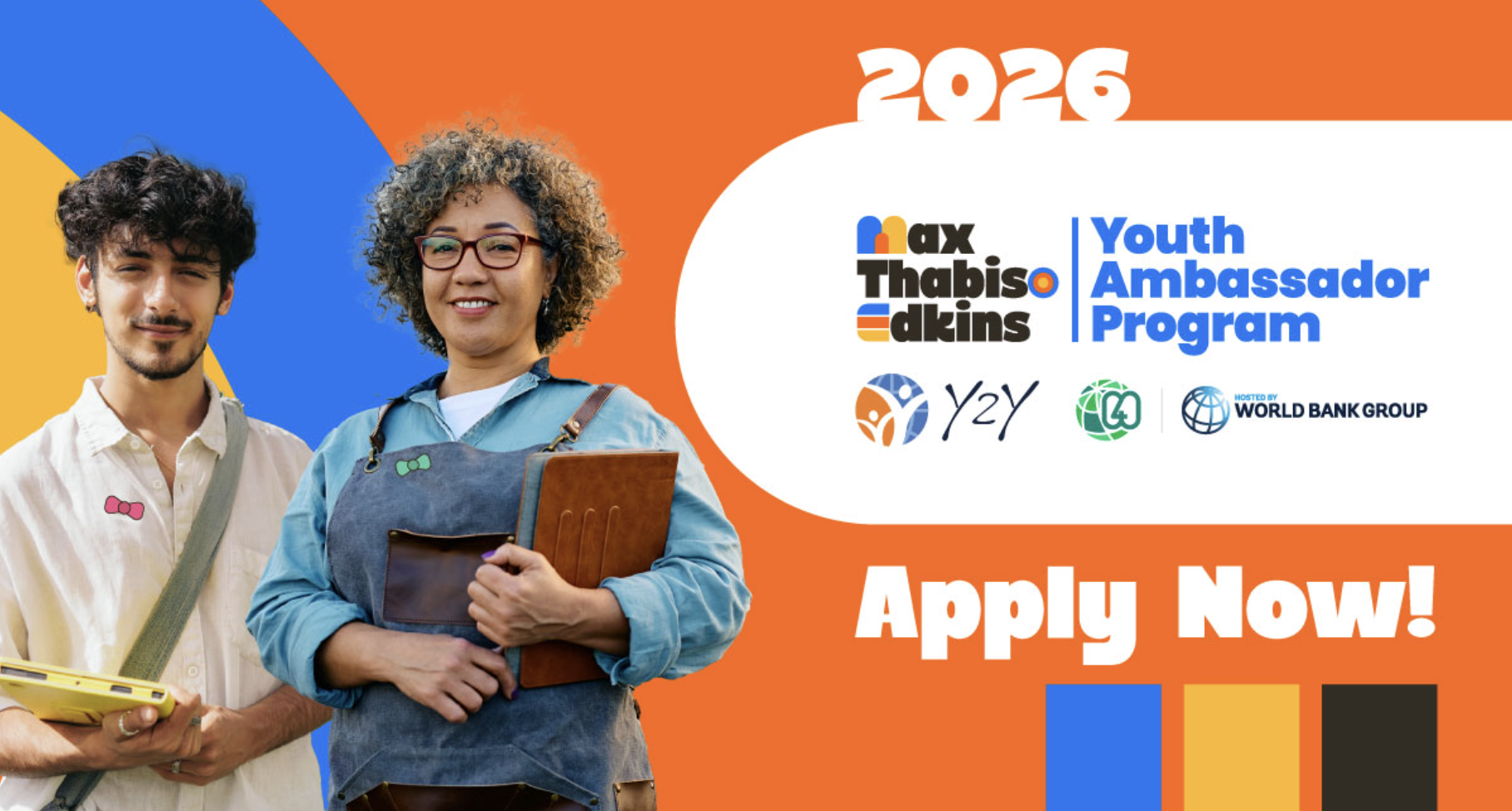 [External Opportunity: Virtual Programme] Open applications for the Max Thabiso Edkins Youth Ambassador Program