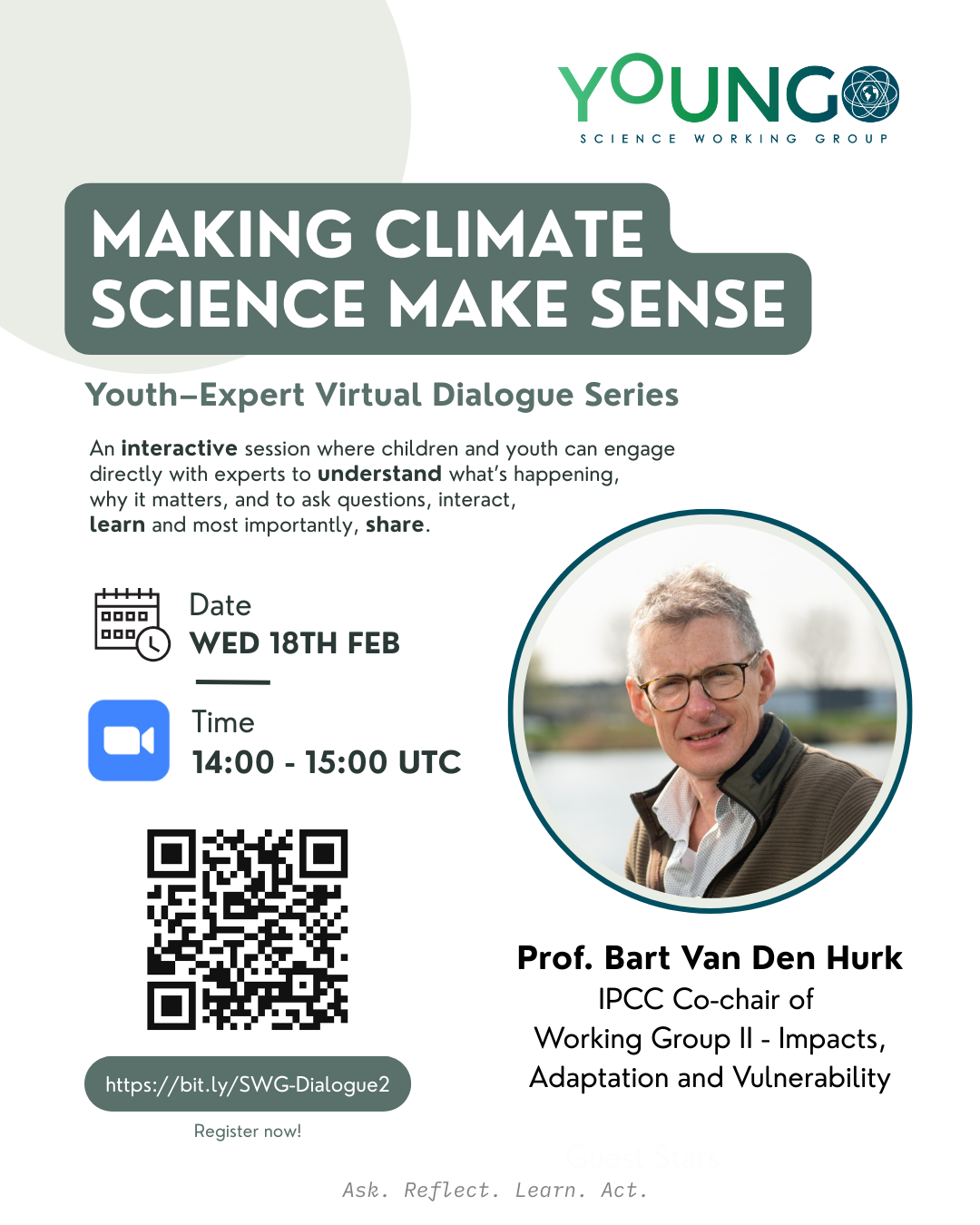[External Opportunity: Interactive Session] Making Climate Science Make Sense: Youth–Expert Dialogues Series