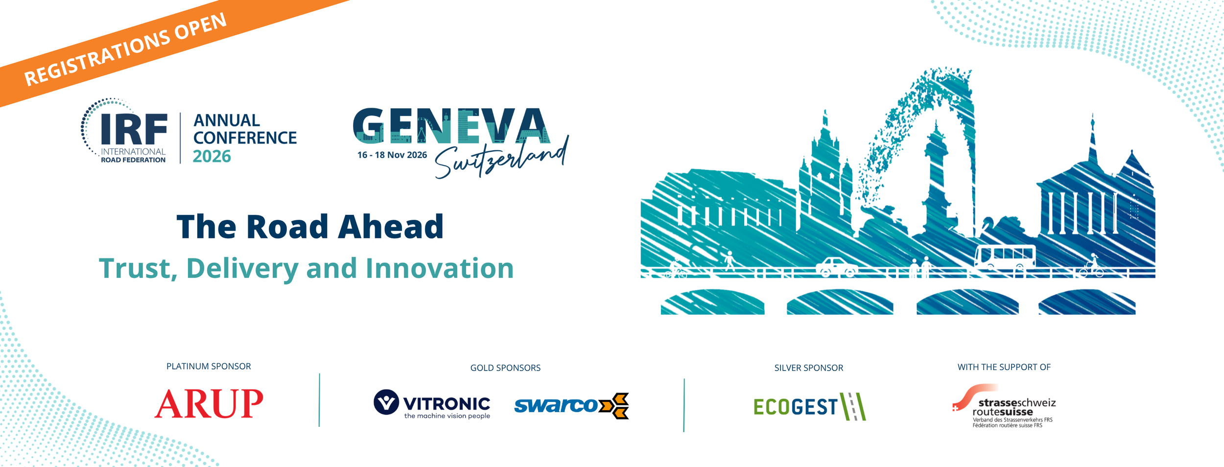 [External Opportunities: Conference] International Road Federation 2026 Annual Conference