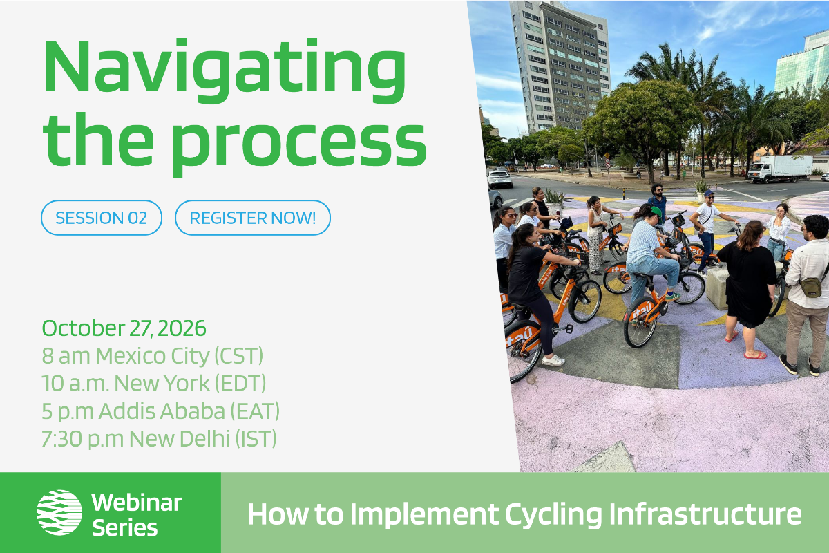 [External Opportunities: Webinar] How to Implement Cycling Infrastructure: Navigating the Process