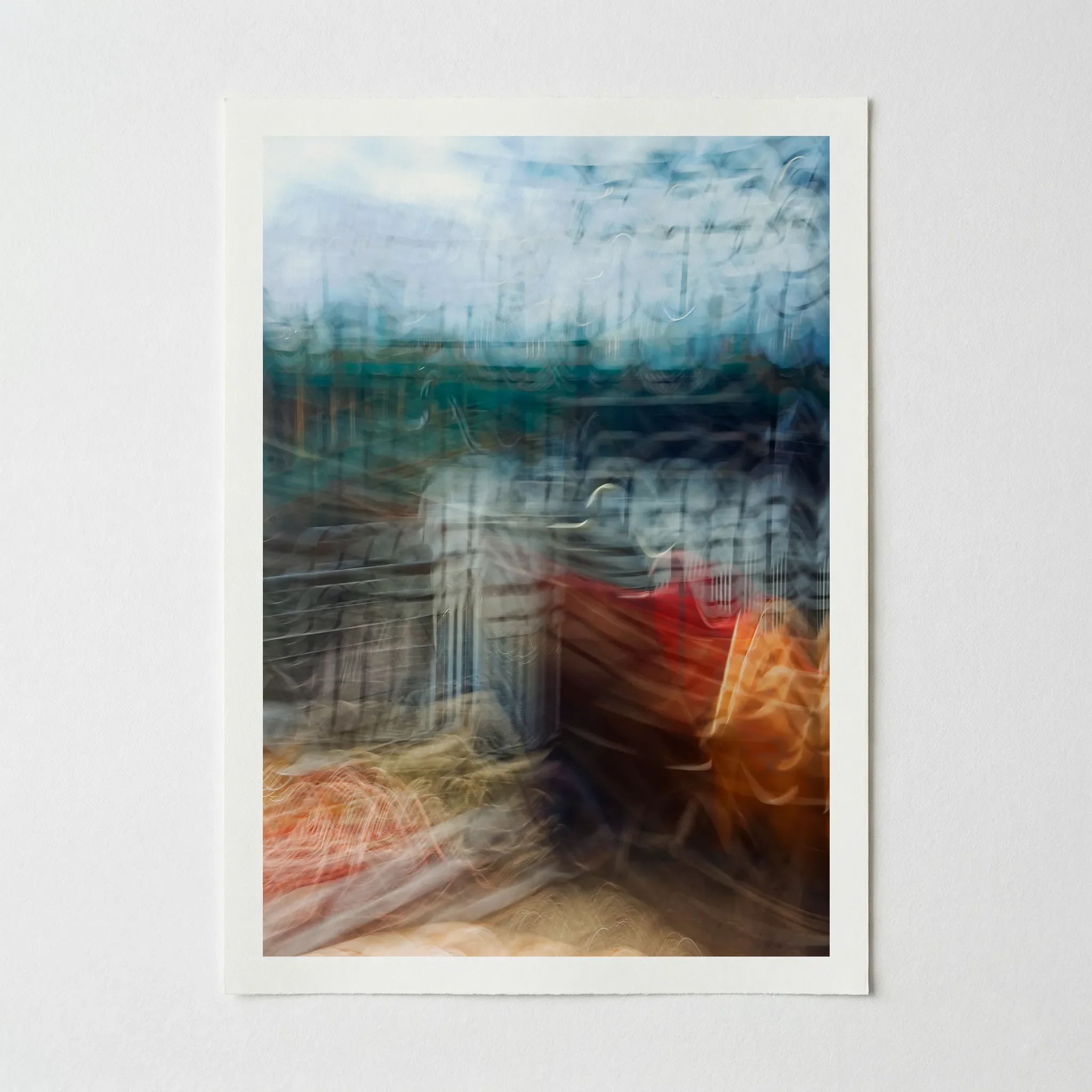 Distorted Reality – Abstract ICM Fine Art Print