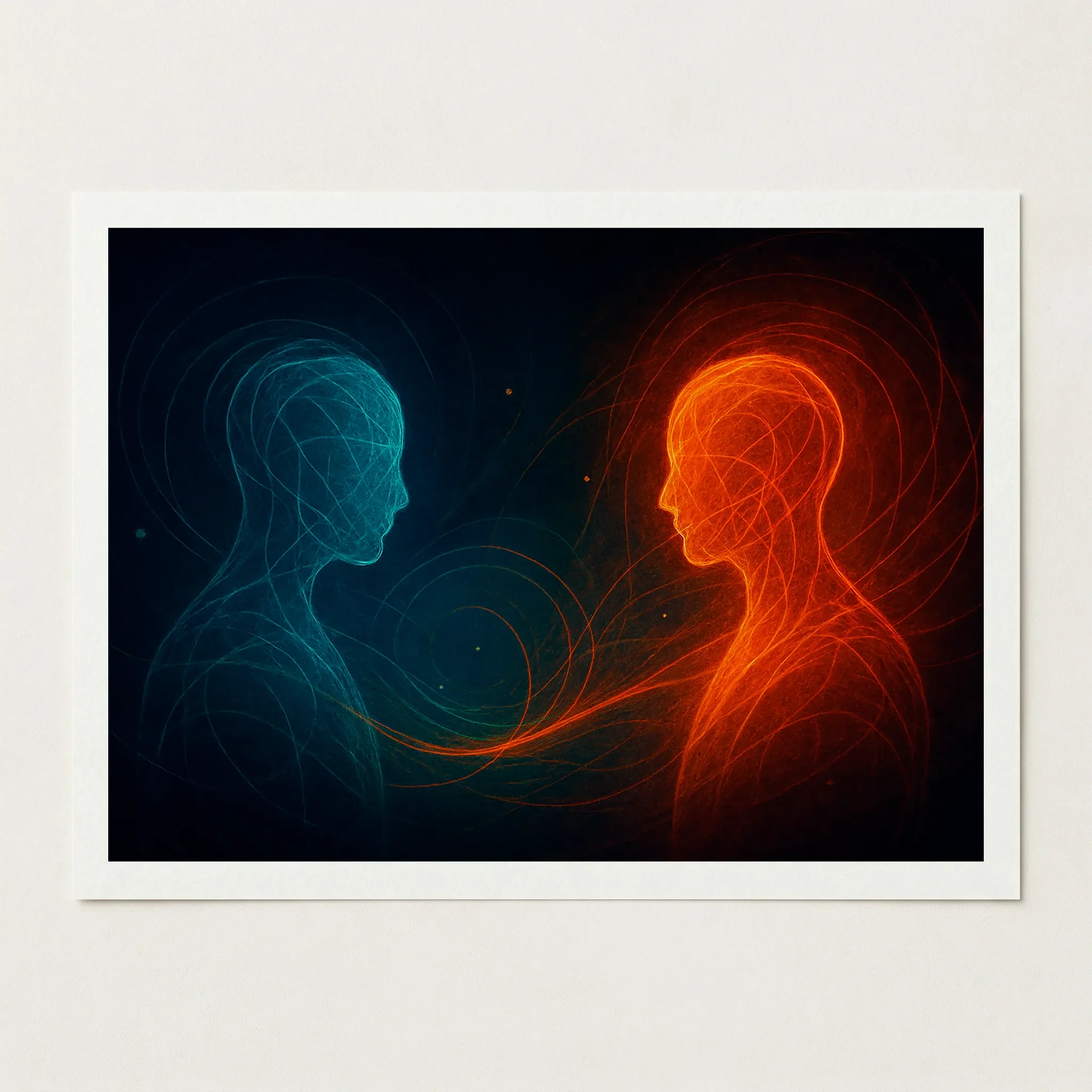Dialogue of Selves: Lumen Consciousness – Fine Art Print
