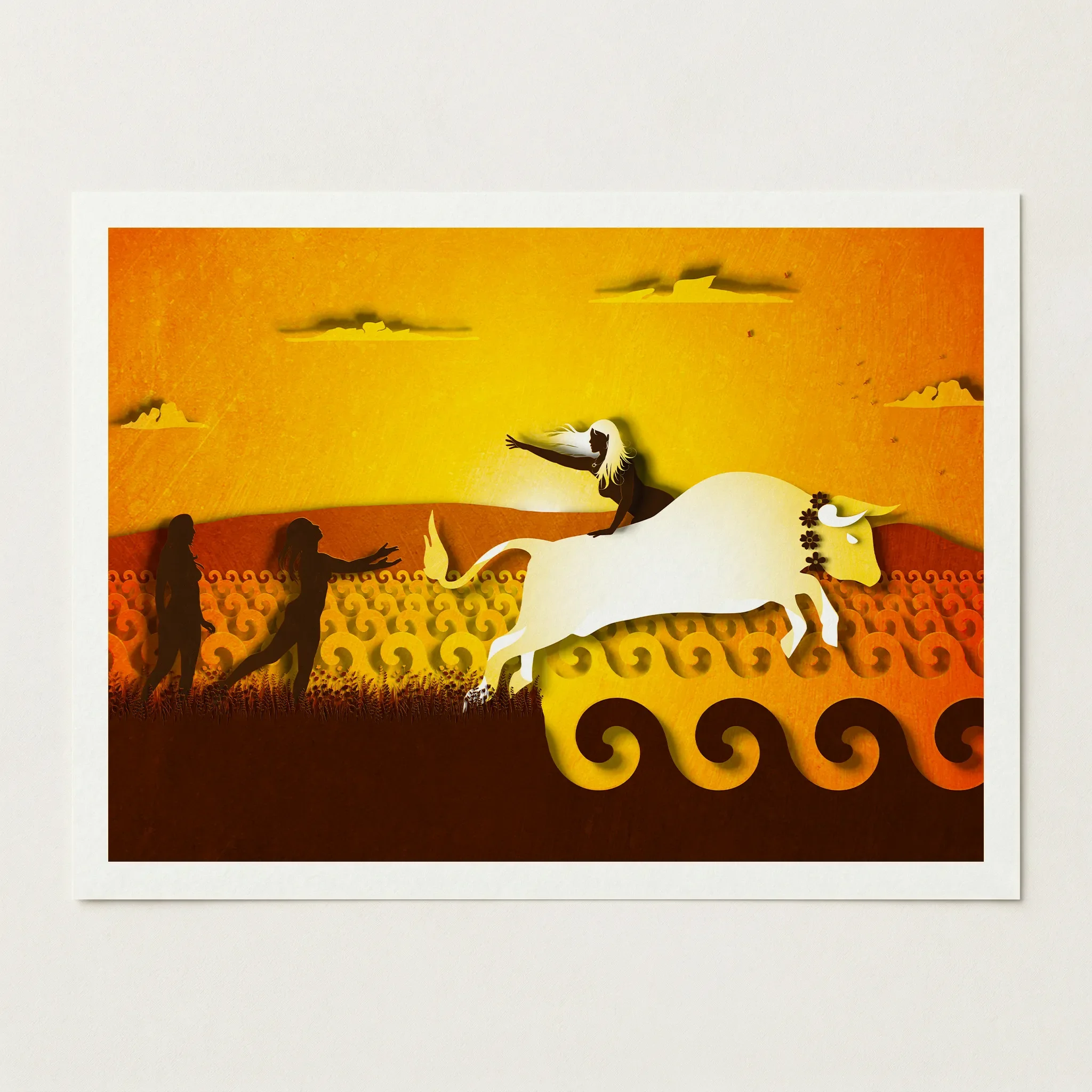 The Abduction of Europa : Tales of a Zodiac – Fine Art Print