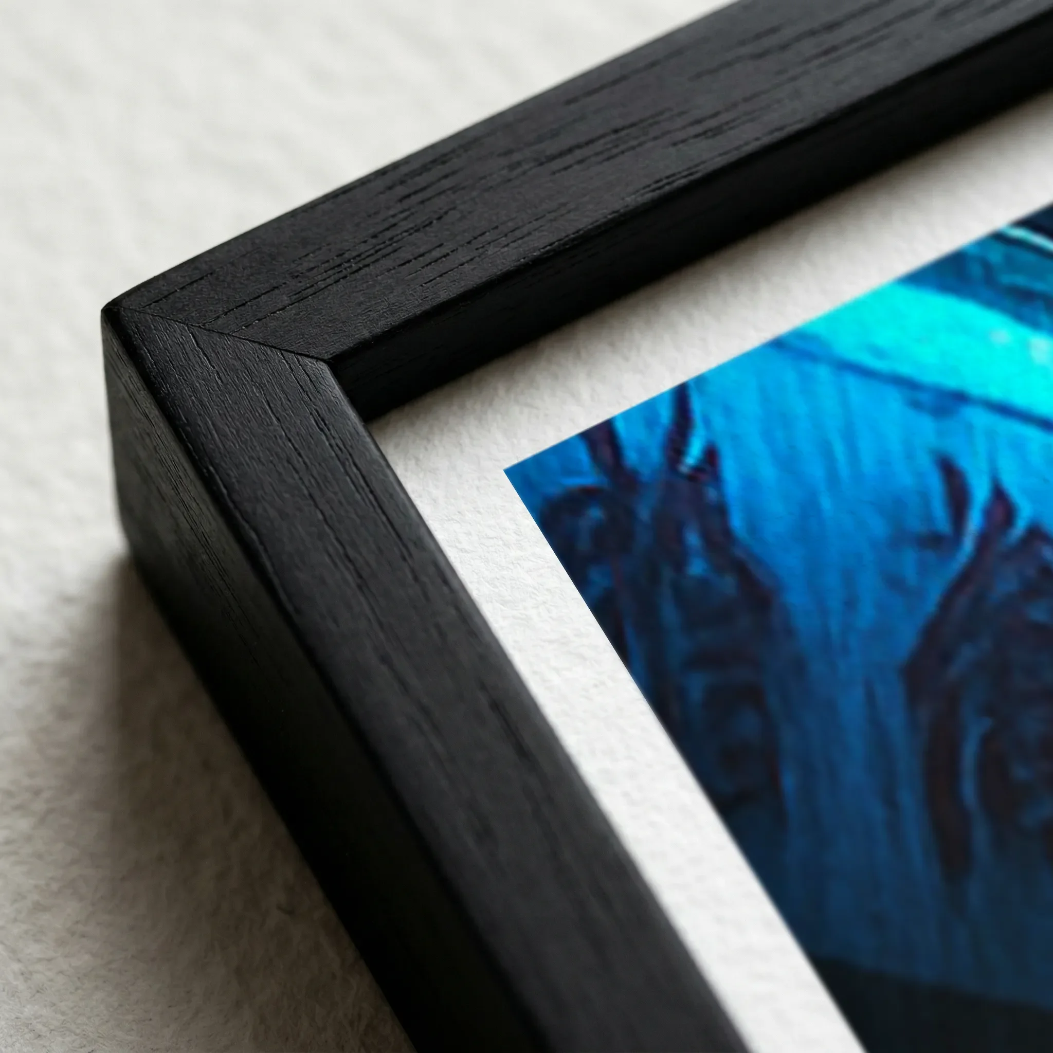 Heavy Rain Black Frame Micro Close up