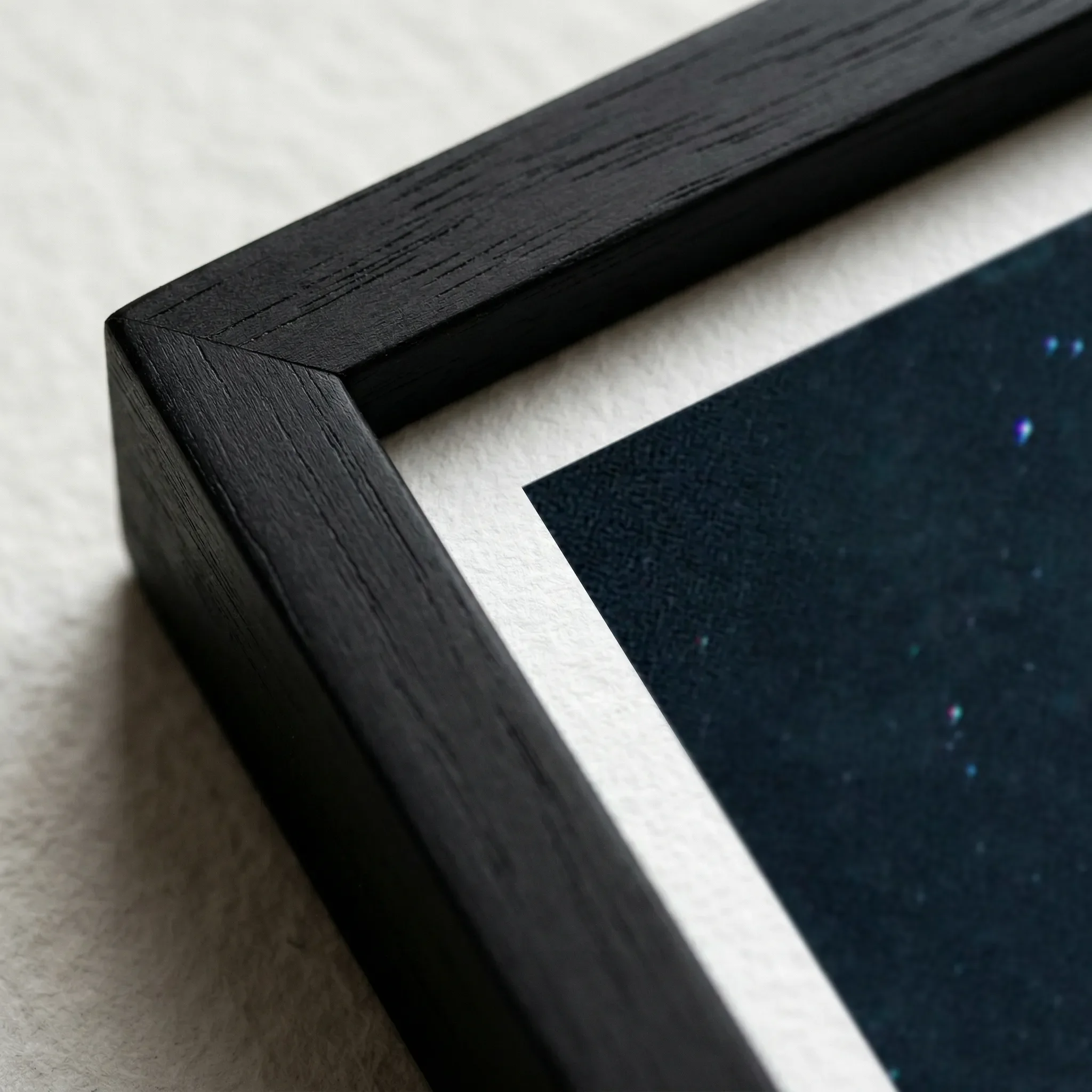 Blood Moon Black Frame Micro Close up