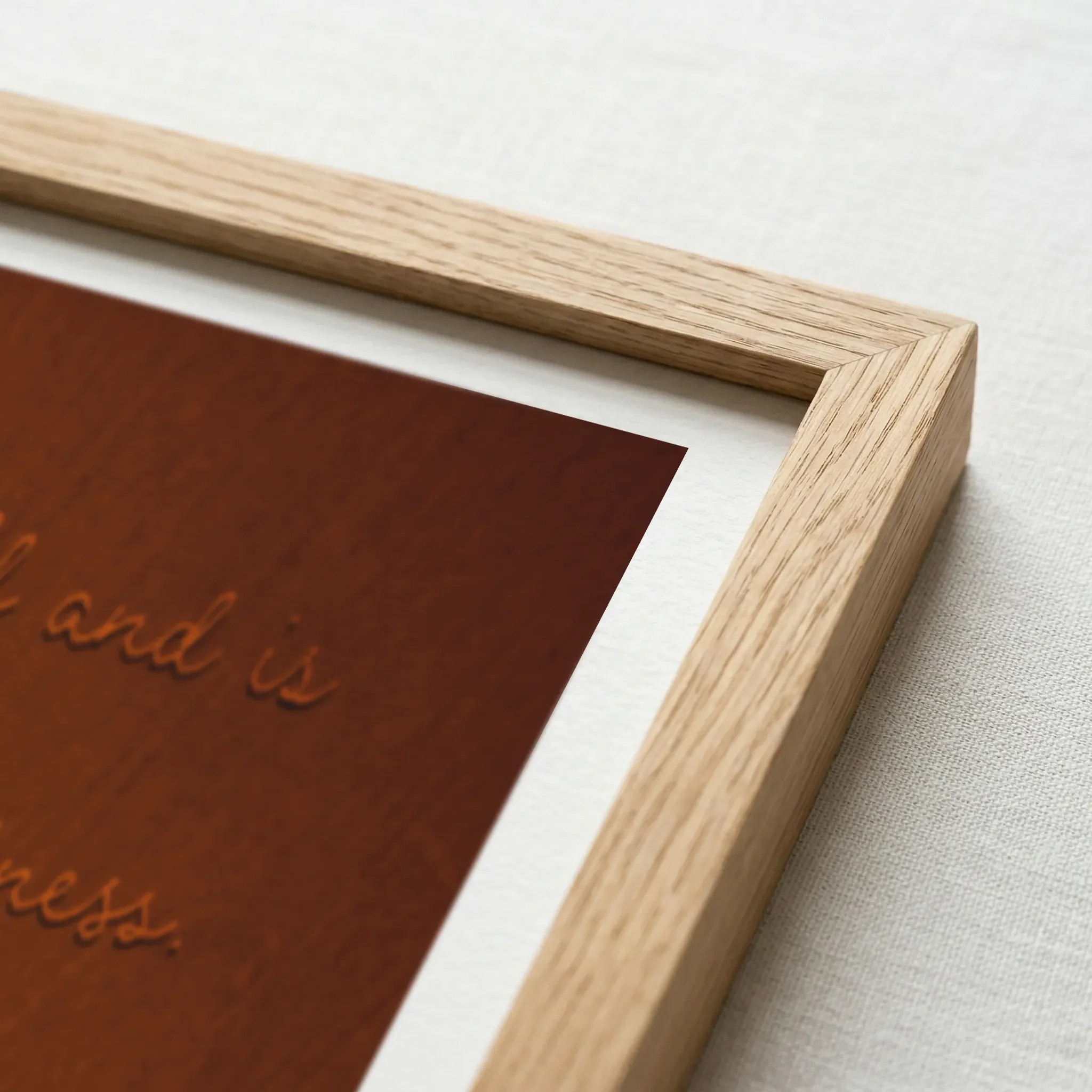 Sacral Chakra Wood Frame Micro Close.webp