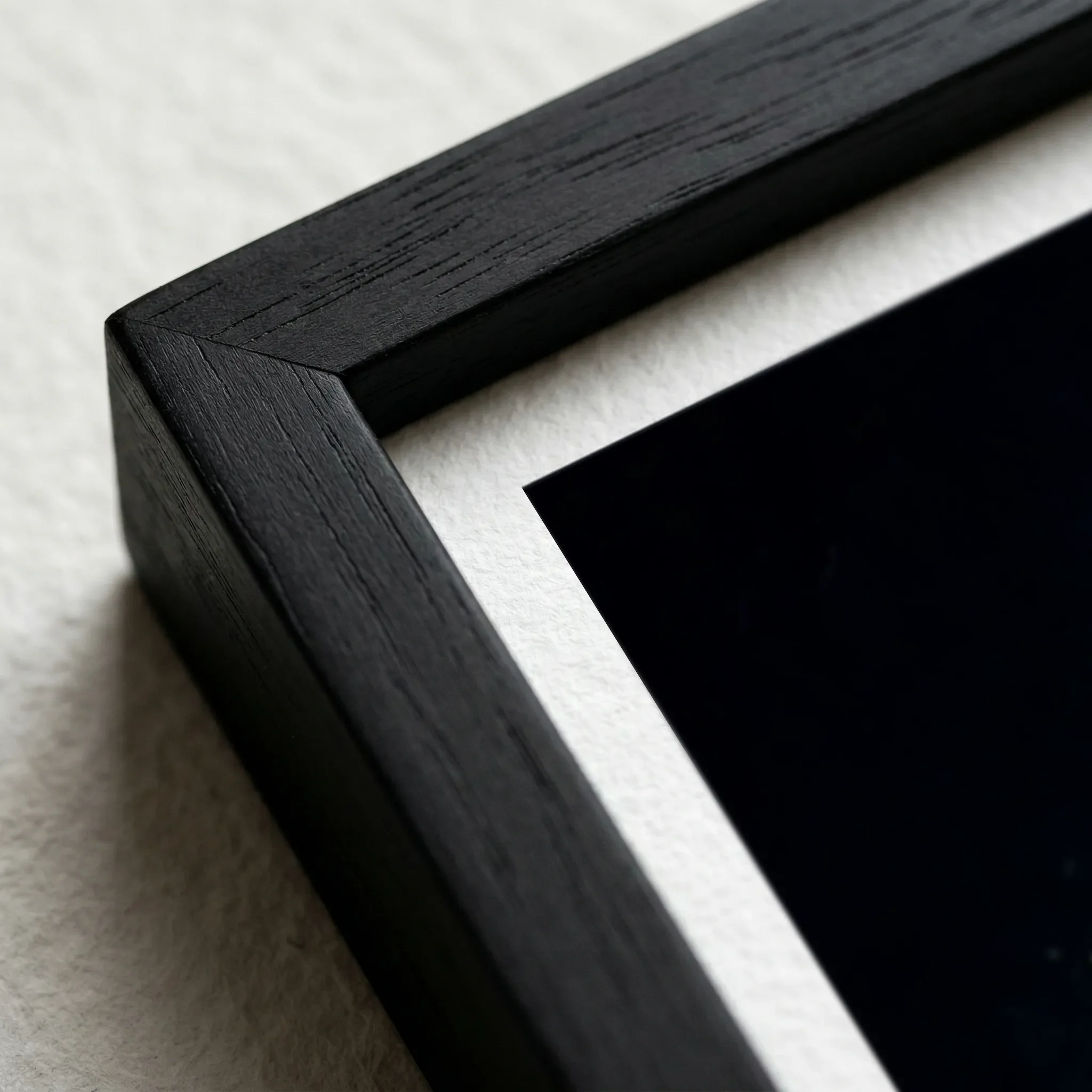Black Frame Micro Close up Cheetach
