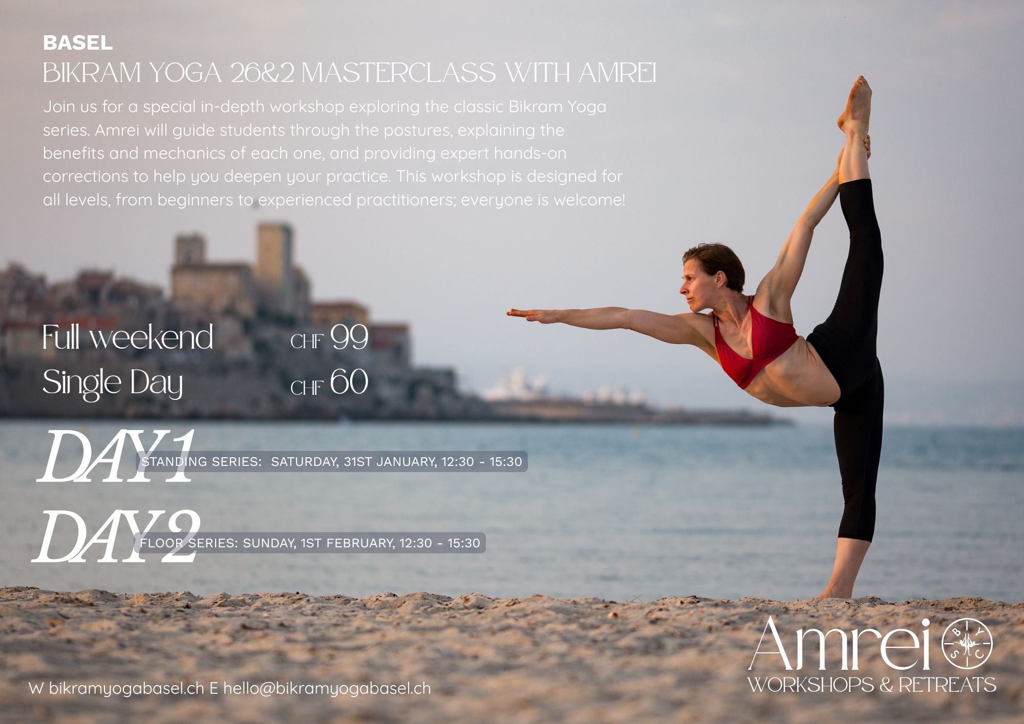 Beginner's Bikram Yoga Workshop with Amrei Marden