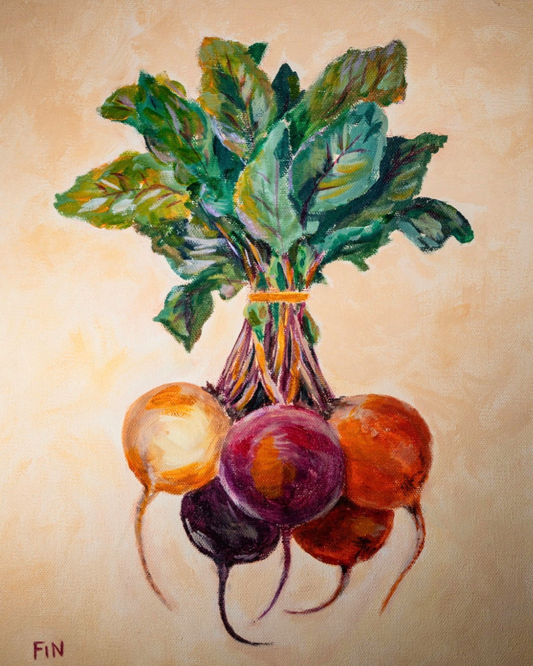 Rainbow Beets by David Finley