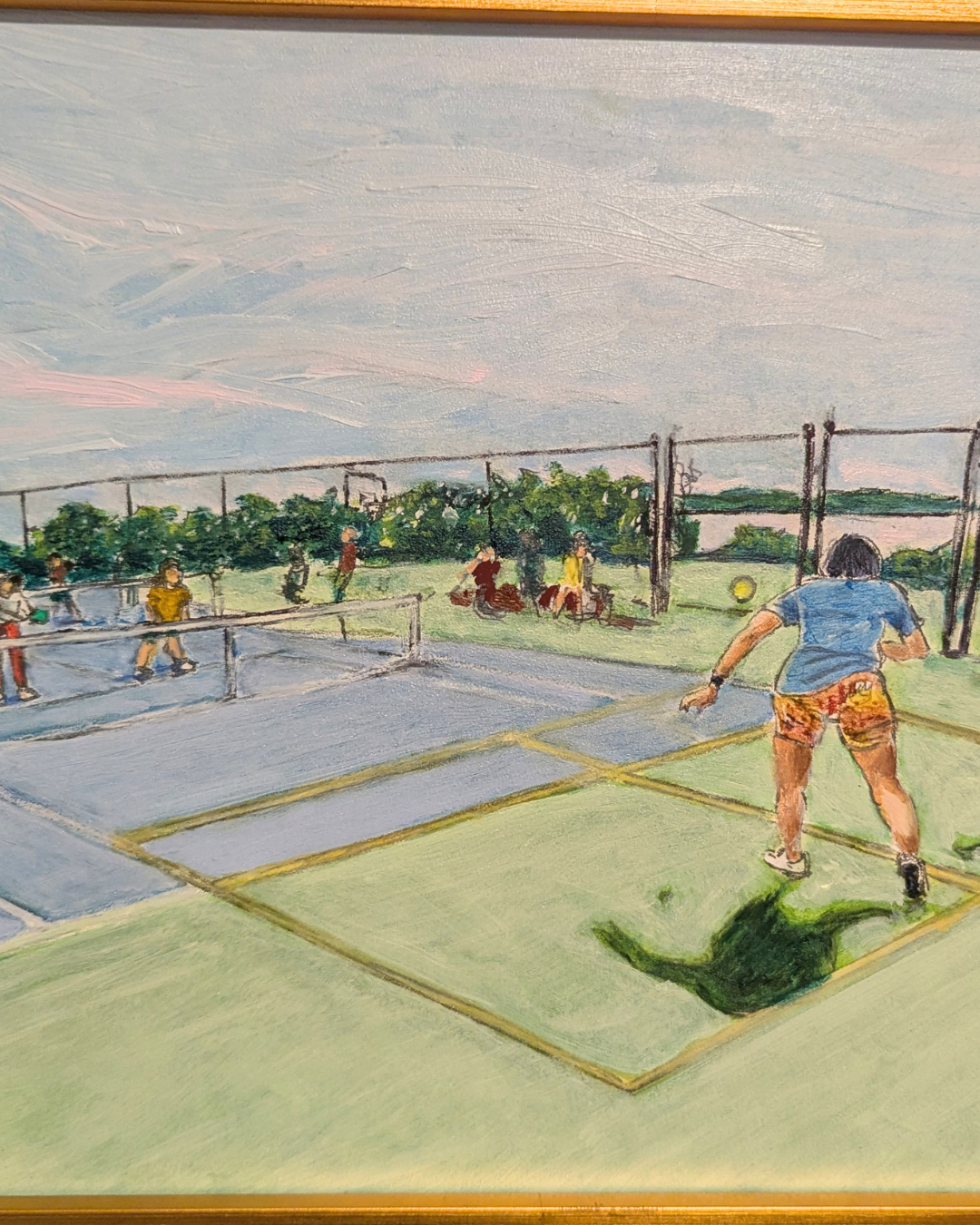Eastern Prom Pickleball by David Twomey