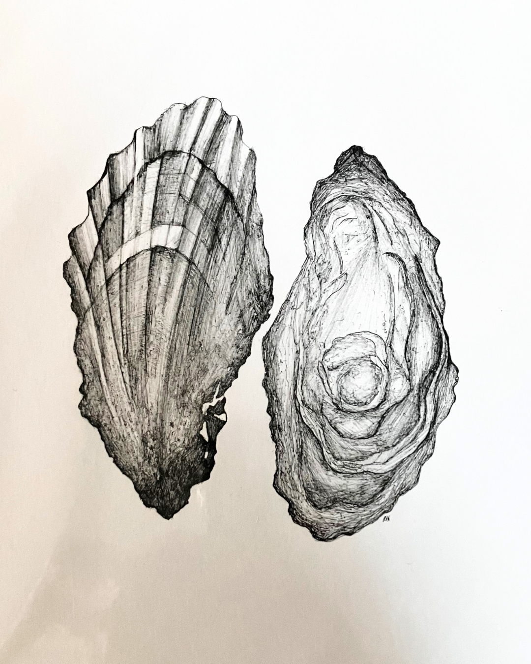 Maine Oyster Food by Adam Kezer