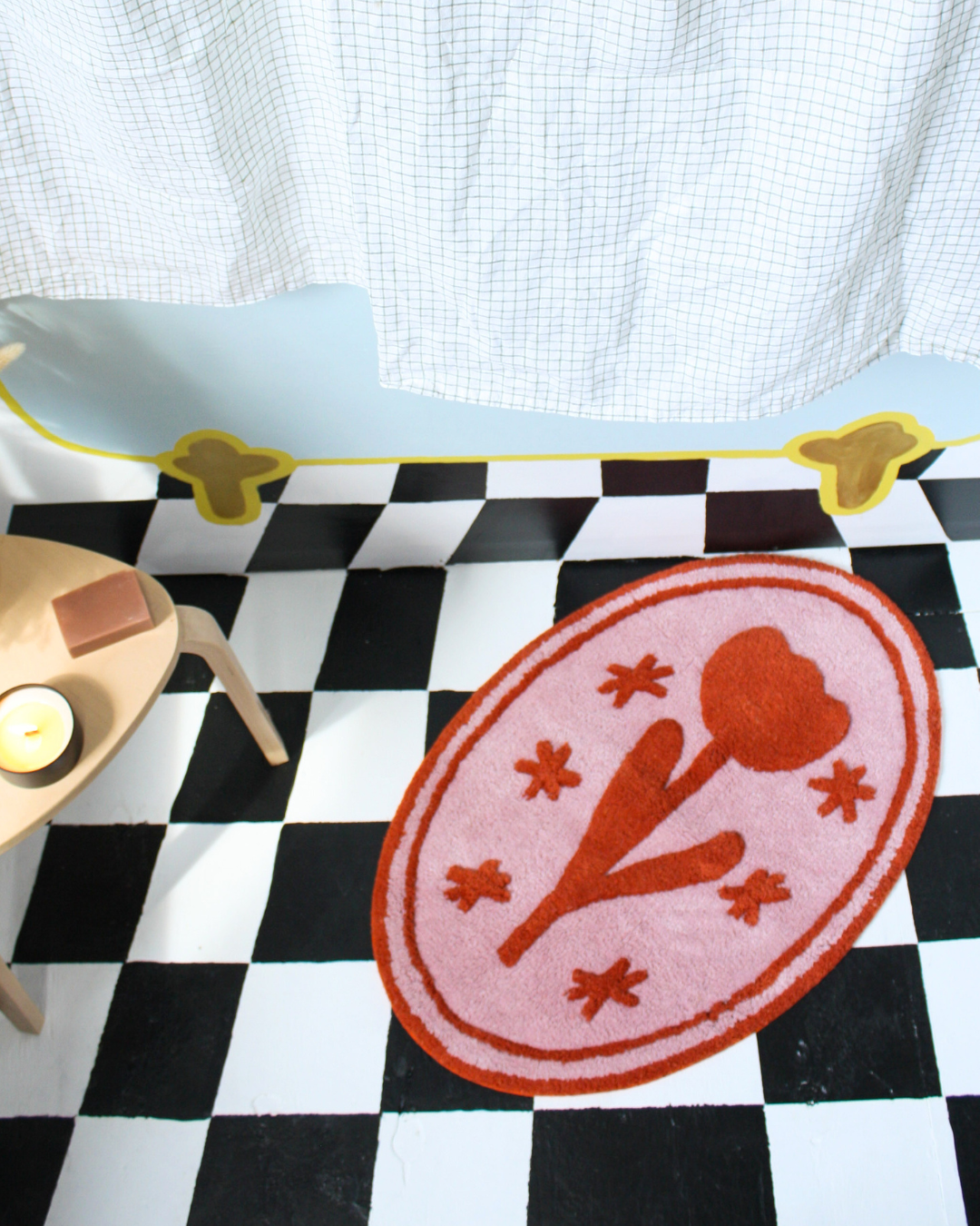 Flor Bathmat by Hannah Via