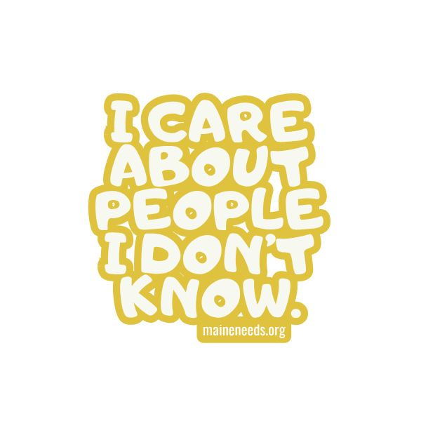 I Care enamel pin (PREORDER)