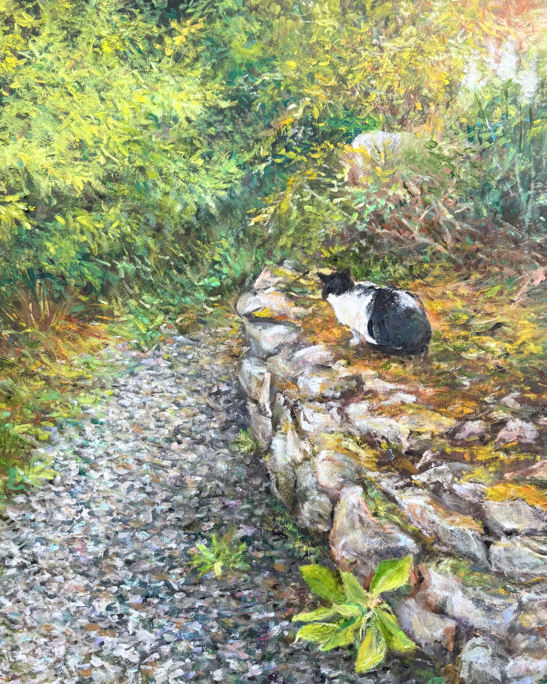 Cat at Warnock’s by Diane Dahlke