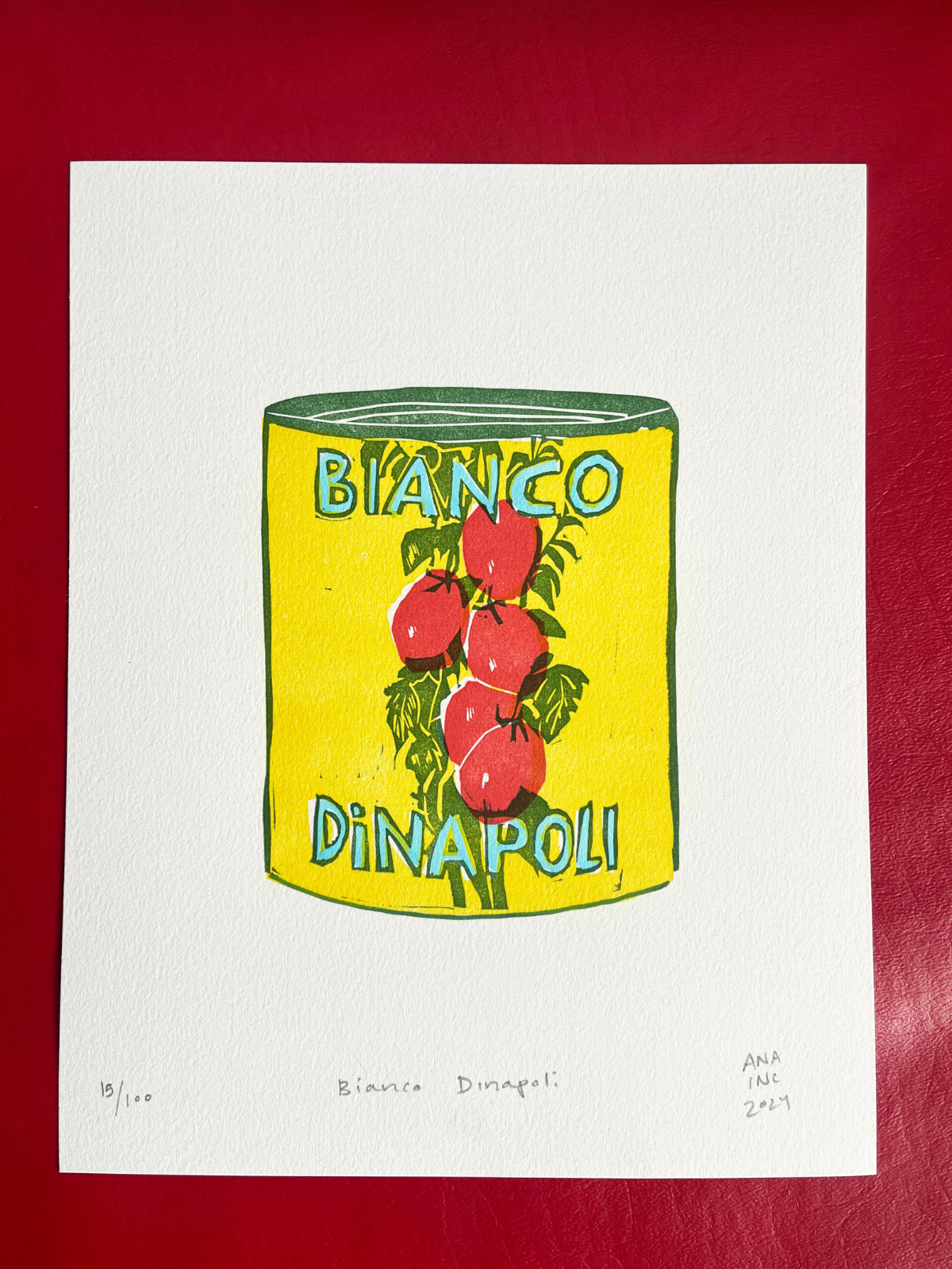 Bianco Dinapoli Tomato by Ana Inciardi