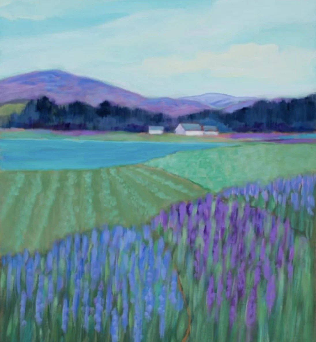 Spring Lupine by Lynn Ericson