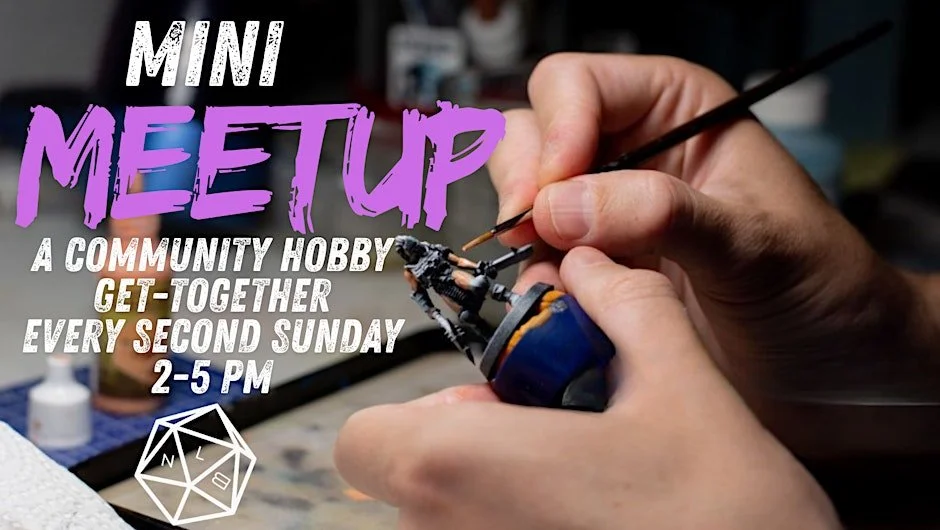 Mini Meetup: A Community Mini Painting and Hobby Get-Together