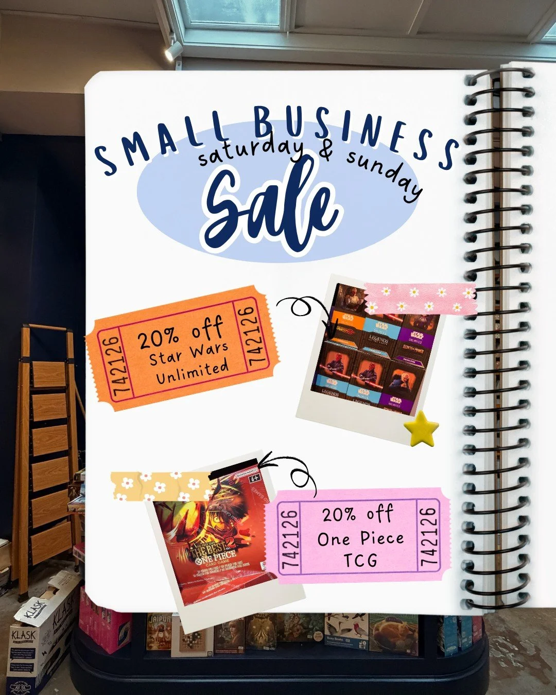 Small Business Saturday & Sunday Sale