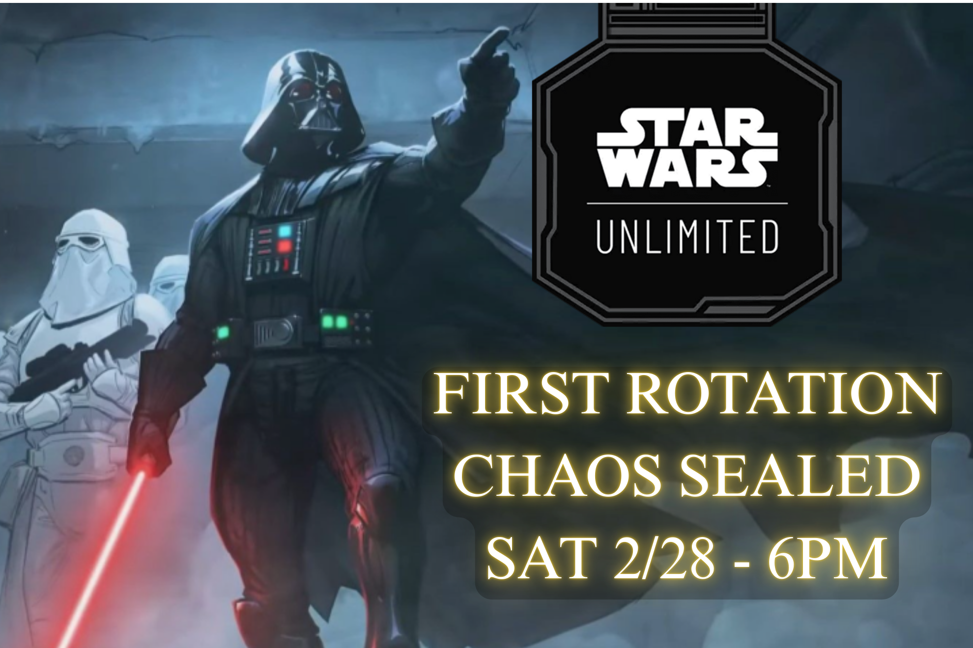 Star Wars Unlimited - First Rotation Chaos Sealed