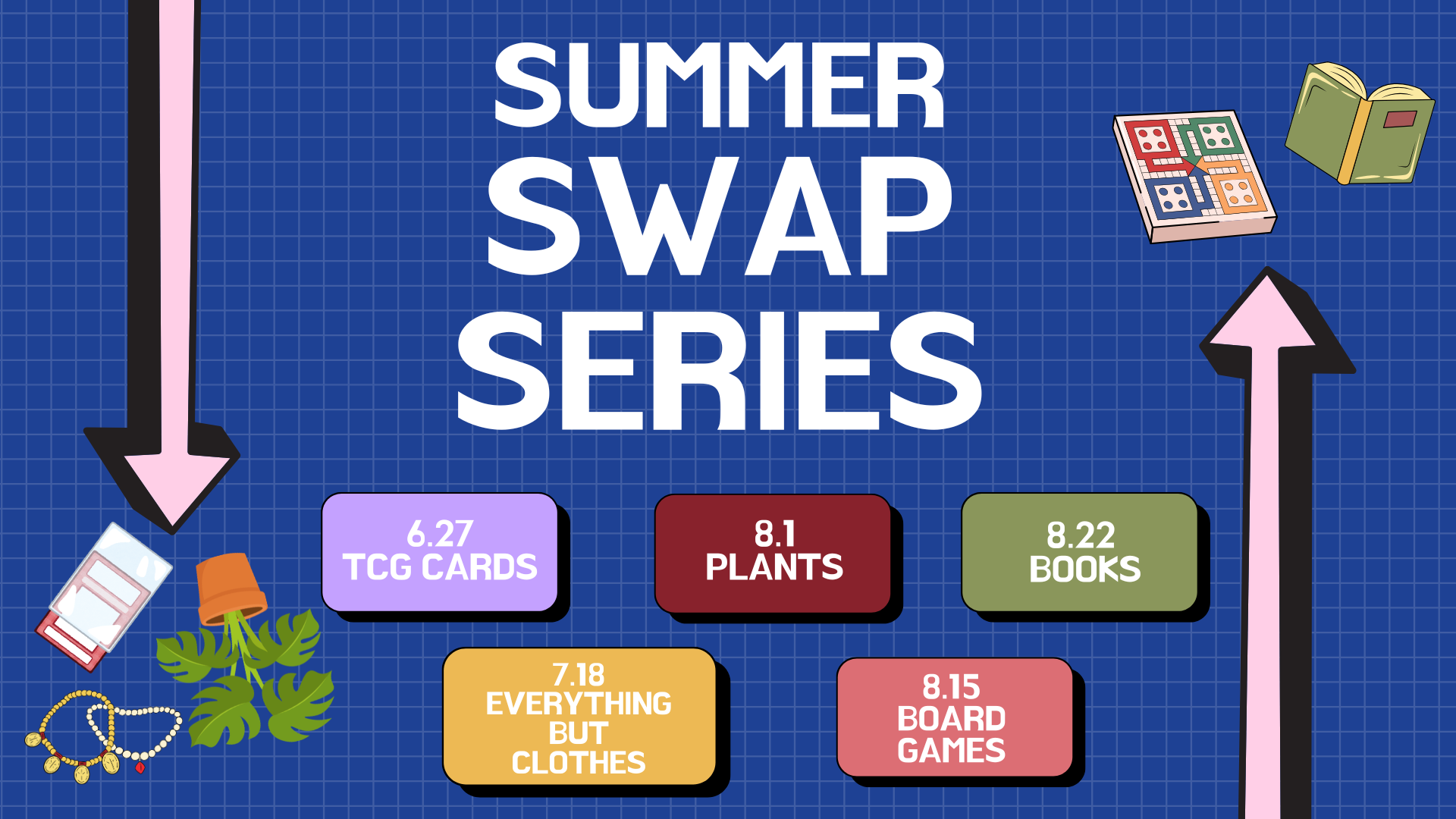 Summer Swap Series: Trading Card Game Swap