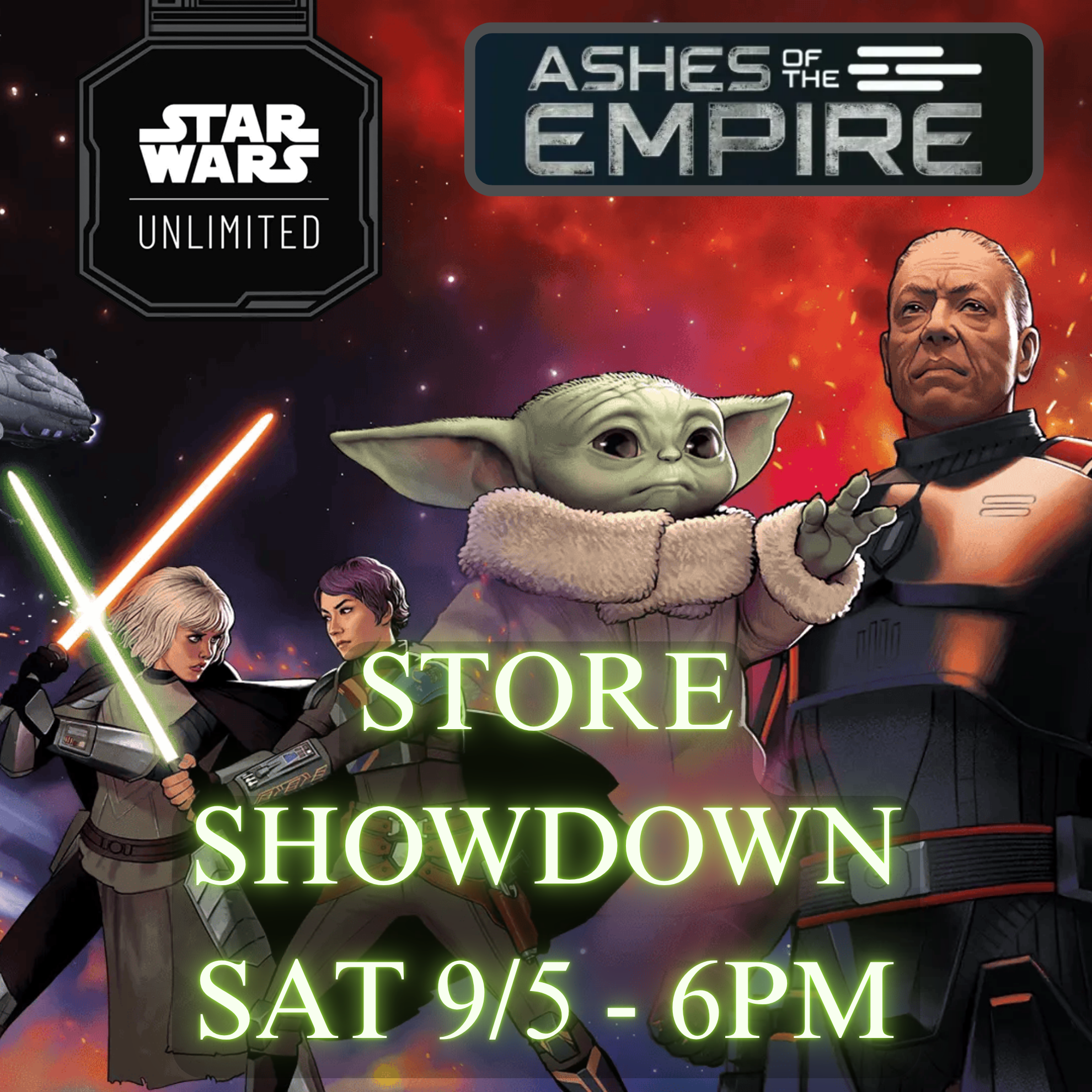 Star Wars Unlimited: Ashes of the Empire Store Showdown