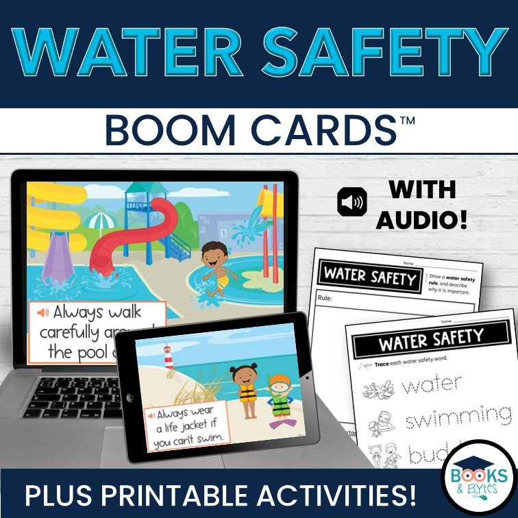 water safety boom cards