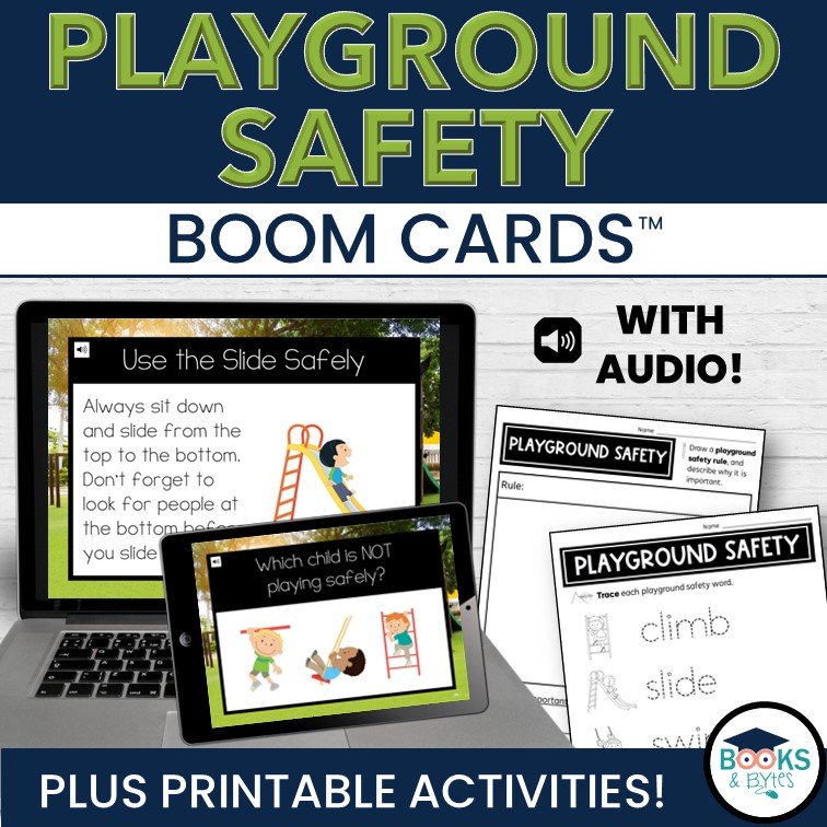 playground safety boom cards