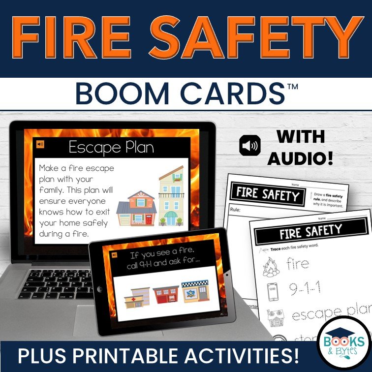 fire safety boom cards