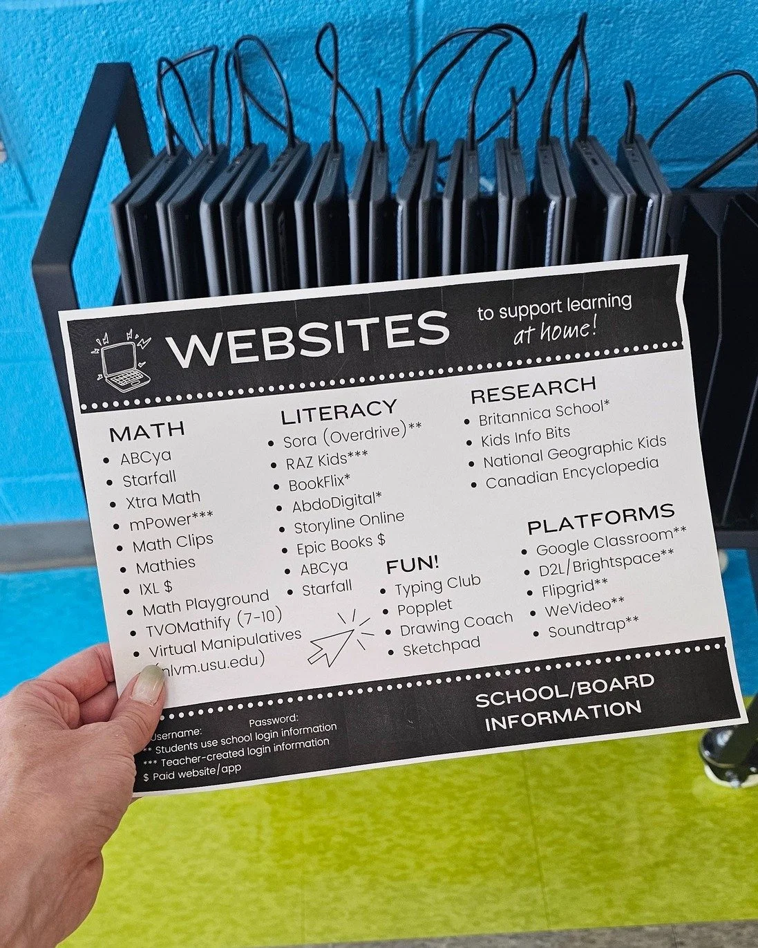 You will want to share this FREEBIE!⁠ 👇🏻👇🏼👇🏽👇🏾👇🏿
⁠
✅ Families often ask what they can do at home to support their children. ⁠
⁠
💡Wouldn't it be handy to have something ready to give them?⁠
⁠
I created this website handout for families, and