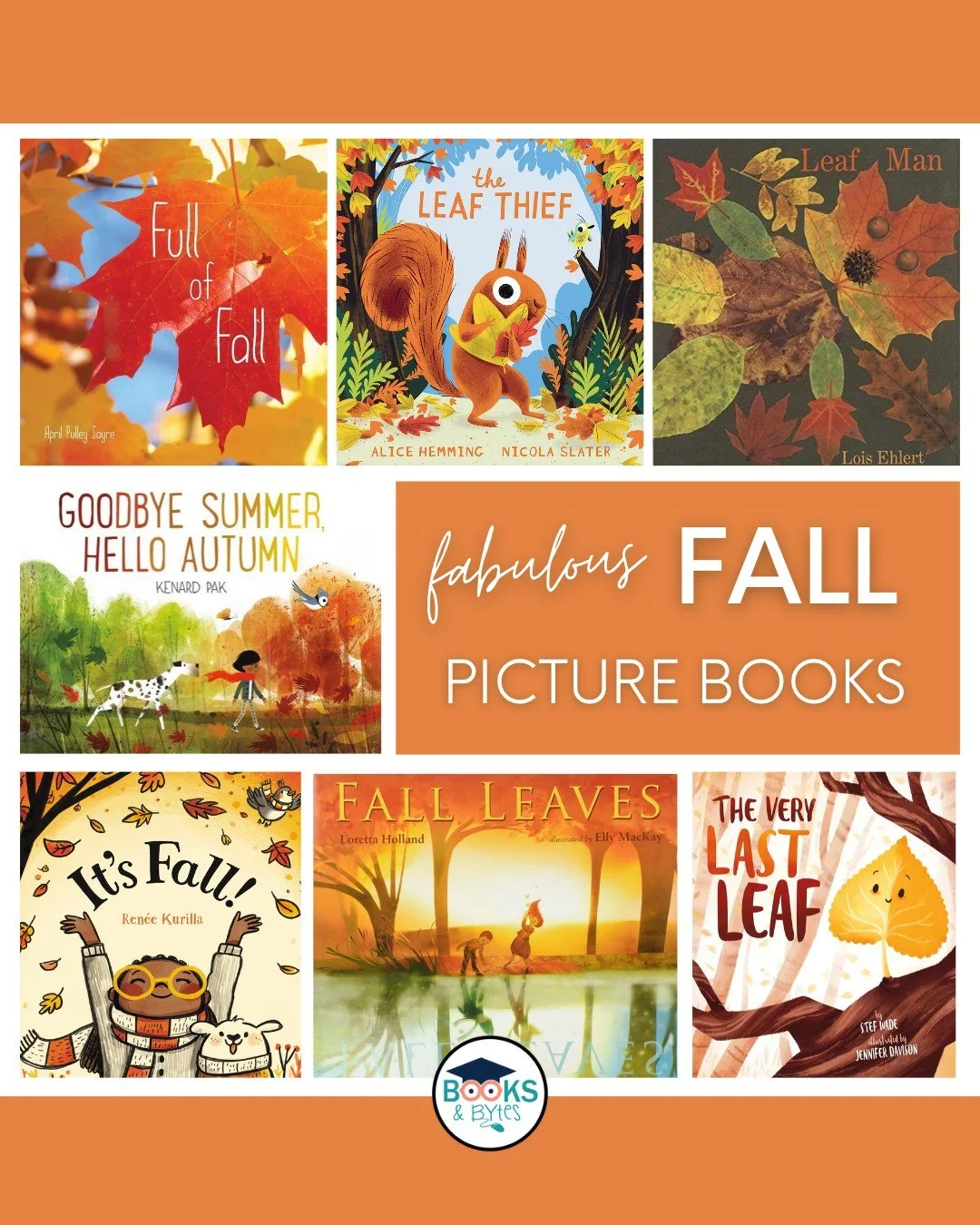 🍂 7 Fall picture books you&rsquo;ll want to add to your reading list!

Fall is such a fun season to explore in the classroom or library, so I&rsquo;m sharing 7 of my favourite Fall picture books. 🍁 These are all beautiful picks for seasonal read-al