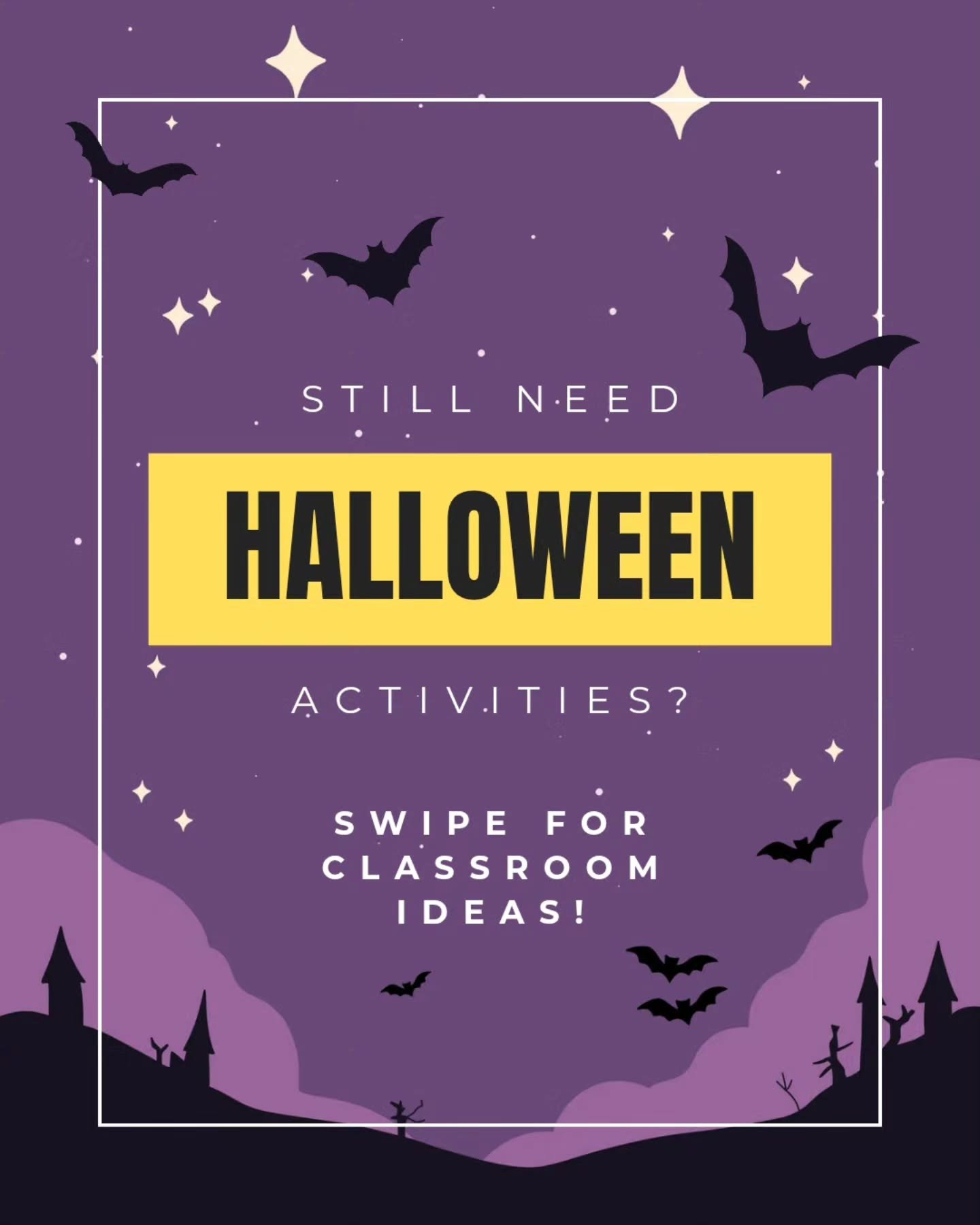 Still filling a few spots in your Halloween plans? 🎃

From pumpkin vocabulary to Halloween Write-the-Room and Look &amp; Find activities, these resources bring seasonal fun to your classroom!

Swipe for a peek, then find the resources in my TPT shop
