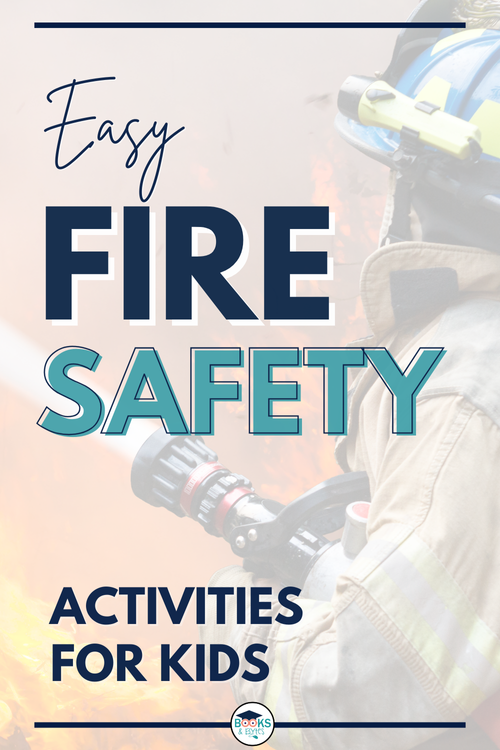Easy Fire Safety Activities for Kids: Lesson Slides + Printables ...