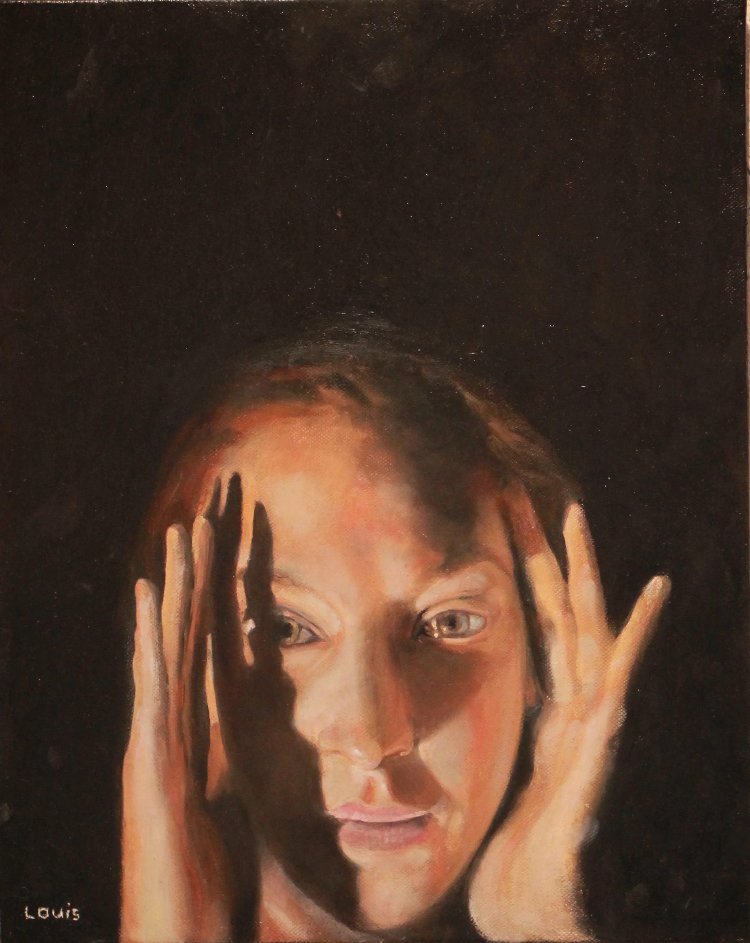 Hodaya 30 x 40 cm, oil on canvas. #A18 - 2016