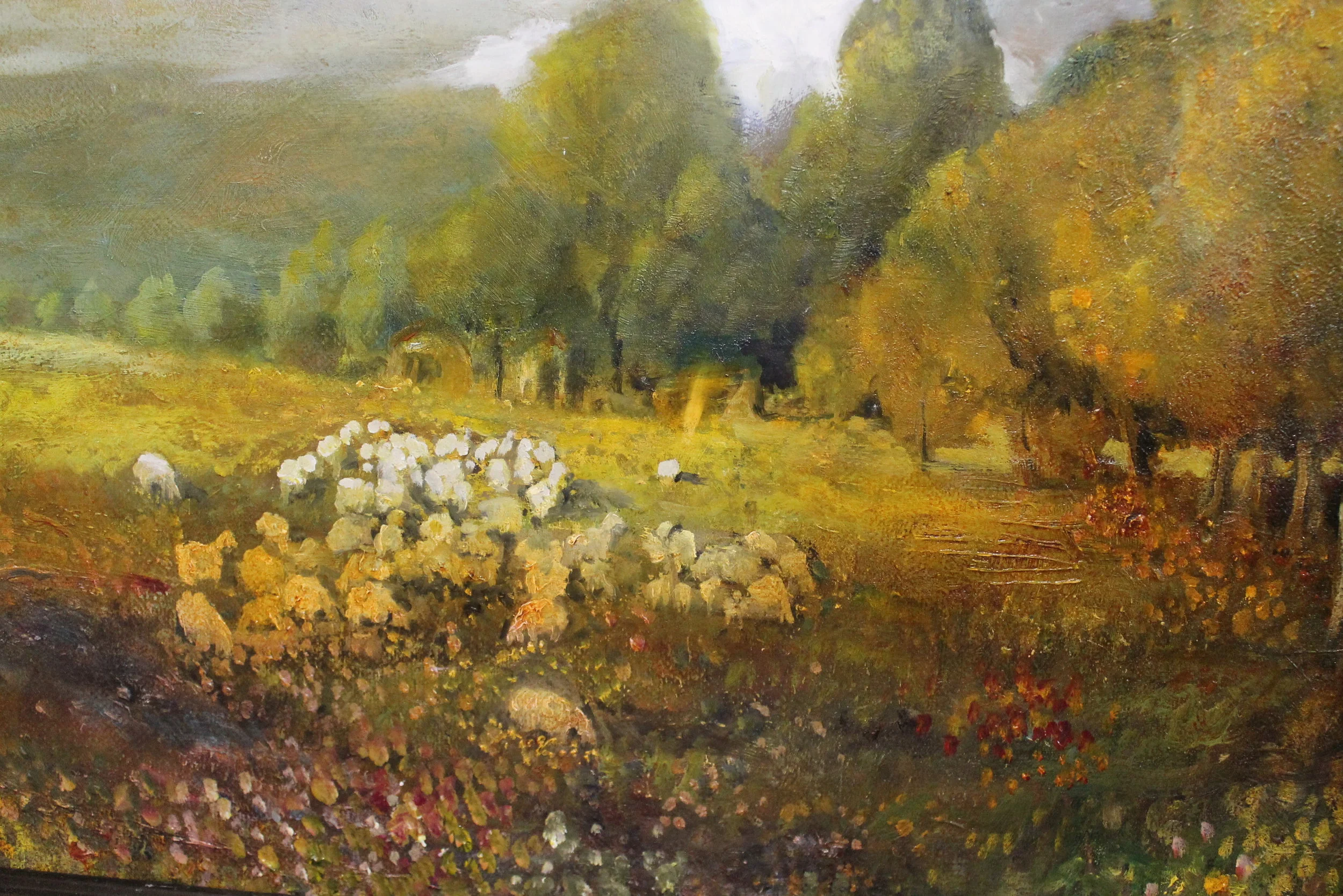 Amber Hills Oil on canvas. #A69